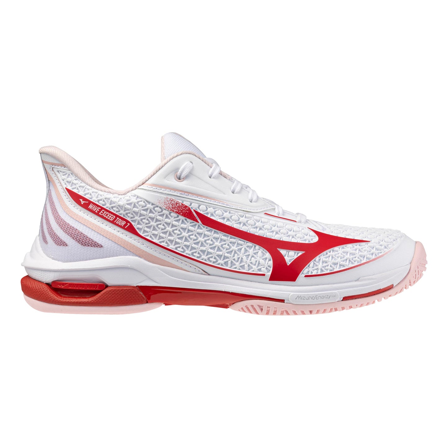 Mizuno Wave Exceed Tour 7 Obuv na všechny povrchy Dámy - bílá, červená