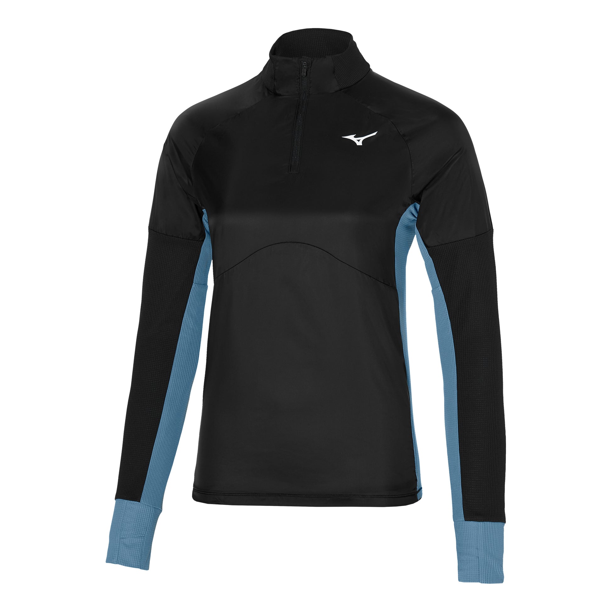 Mizuno Hybrid S Dlouhým Rukávem Dámy-Černá