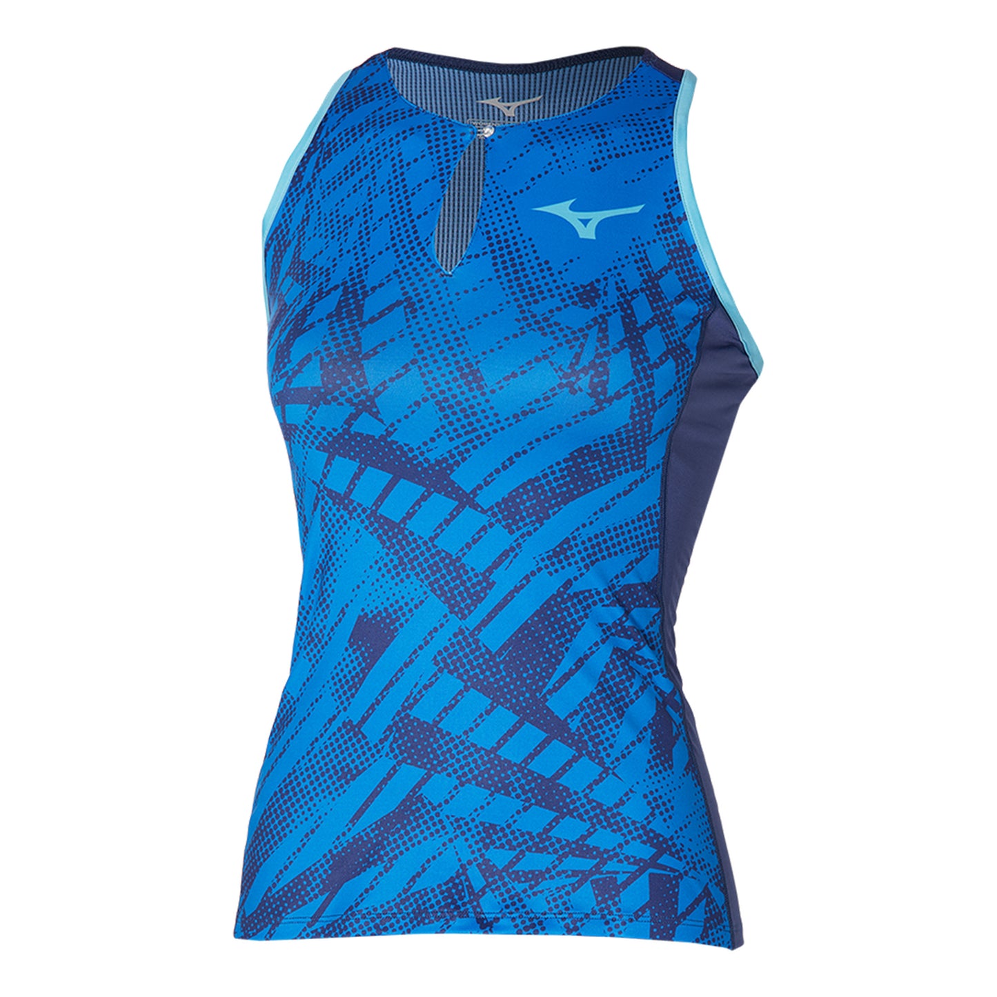 Mizuno Mugen Printed Sportovní Tílko Dámy-Modrá
