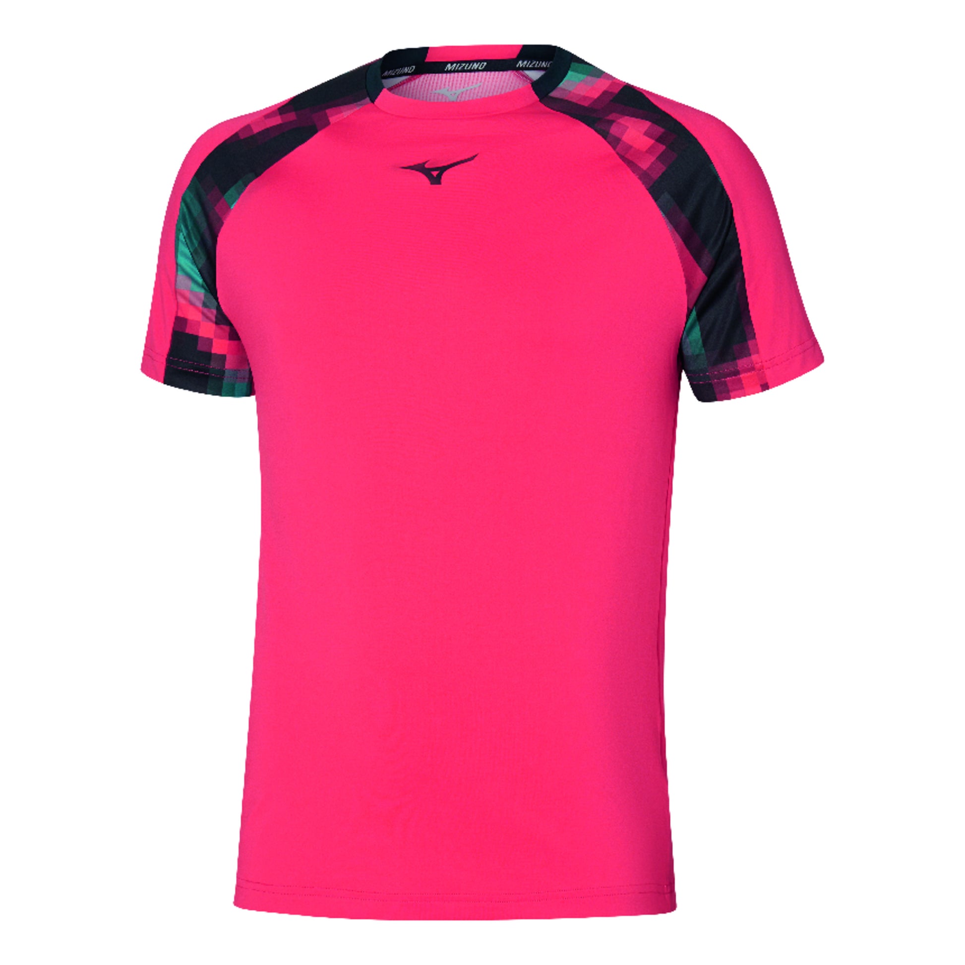 Mizuno Frontier Shadow Tričko Muži-Růžová,Vícebarevné