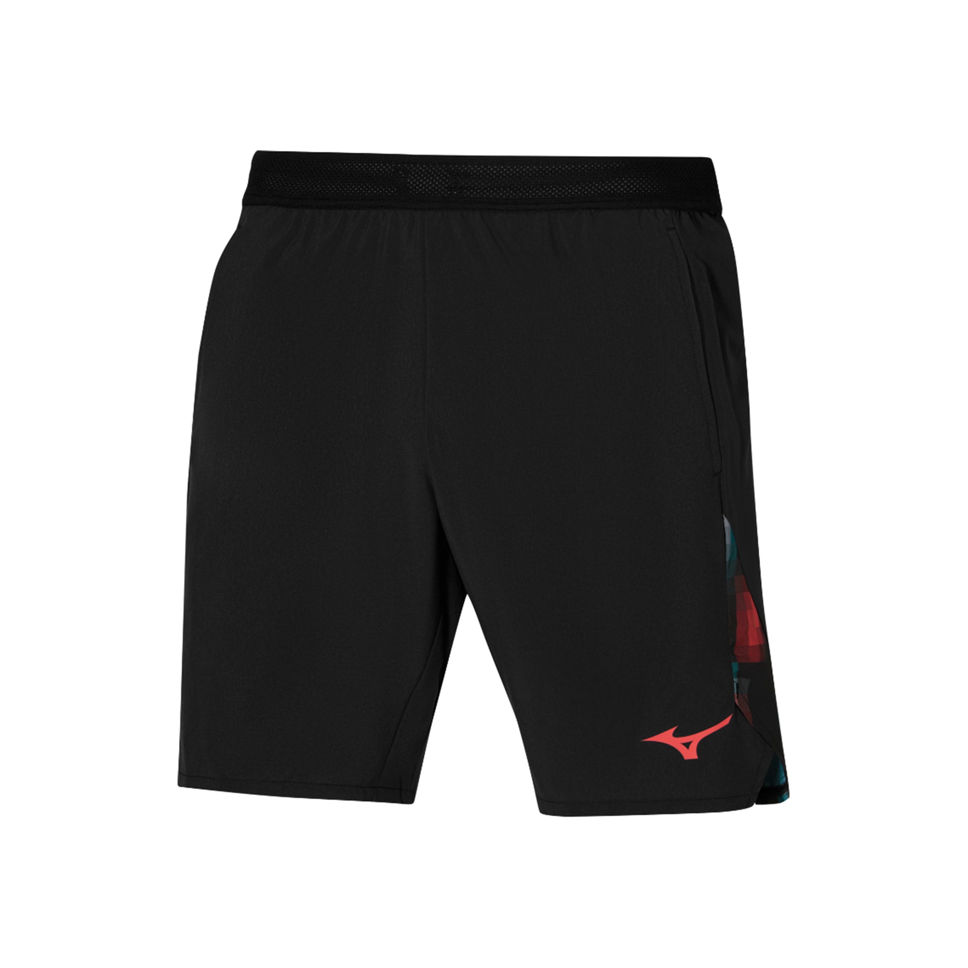Mizuno Frontier 8in Amplify Šortky Muži-Černá