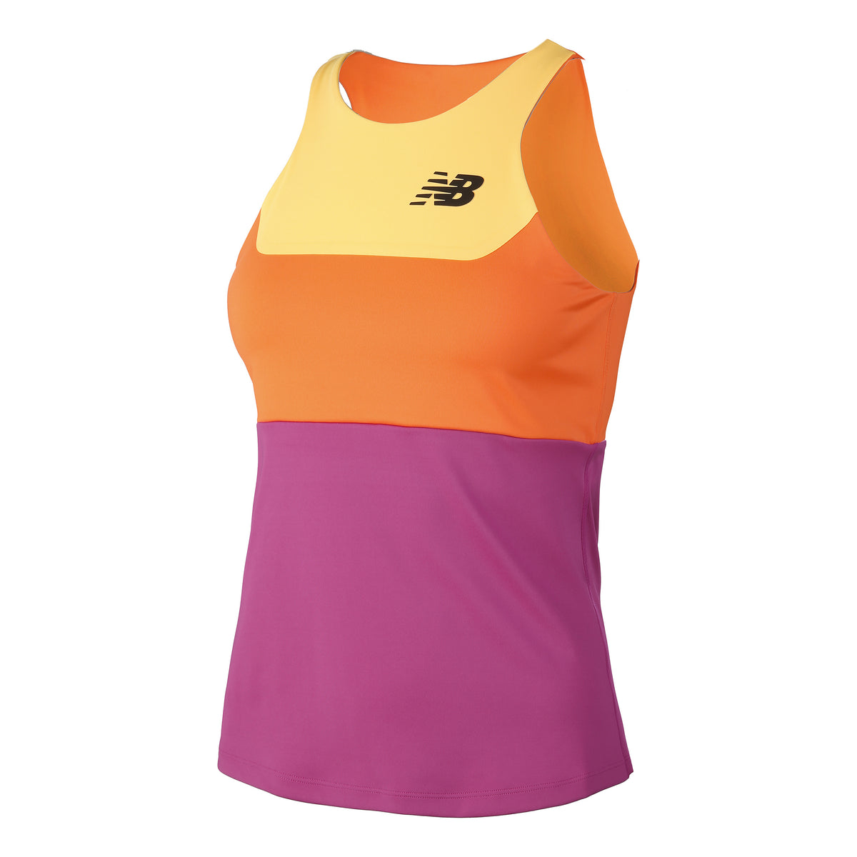 New Balance Tournament Keyhole Sportovní tílko Dámy - oranžová, fialová