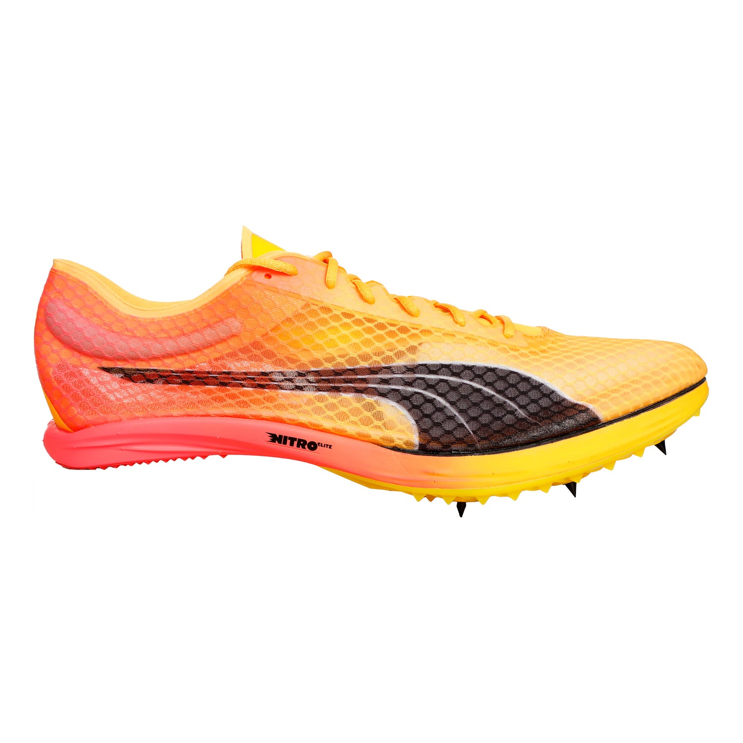 Puma EvoSPEED Distance Nitro Elite+ 2 Spikes-Žlutá,Oranžová