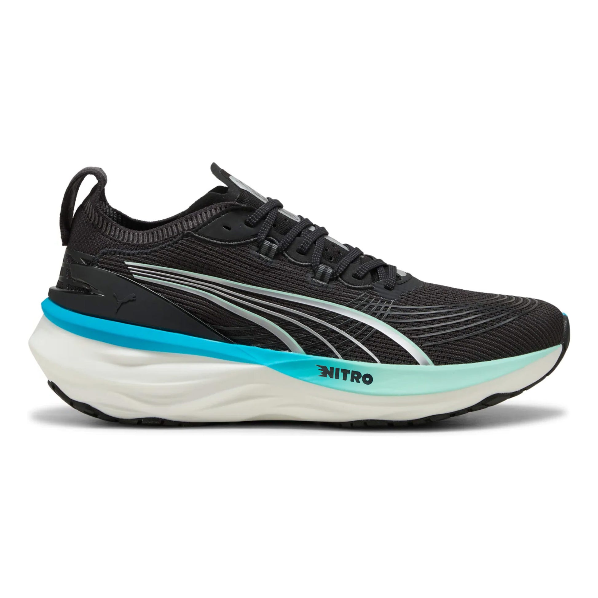Puma ForeverRun Nitro 2 Stabilní Obuv Muži-Černá,Modrá