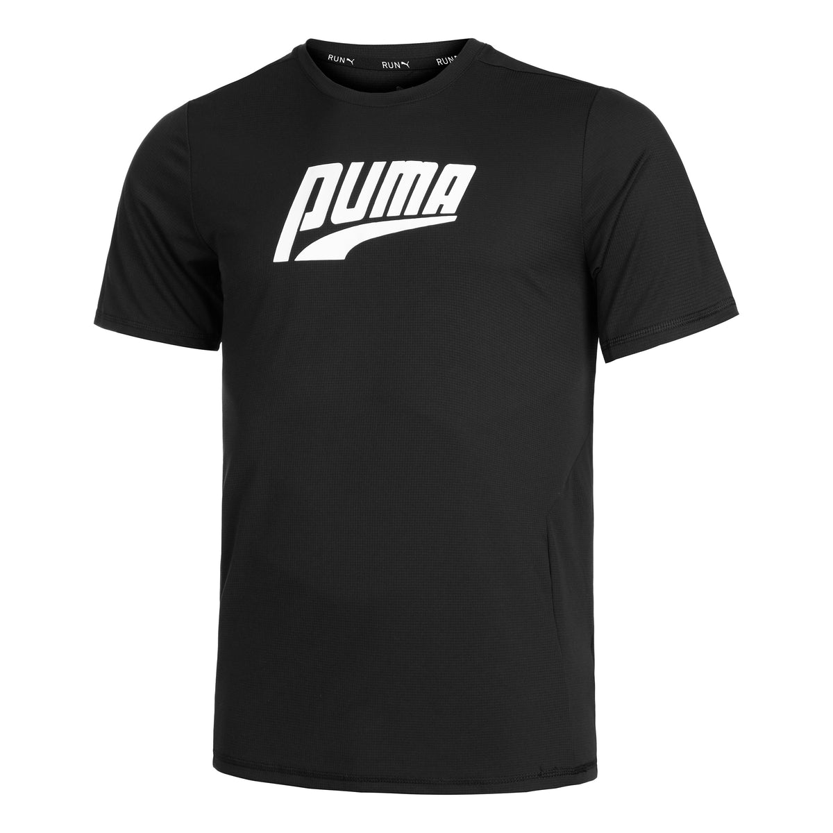 Puma Run Favorite Graphic Běžecké Tričko Muži-Černá