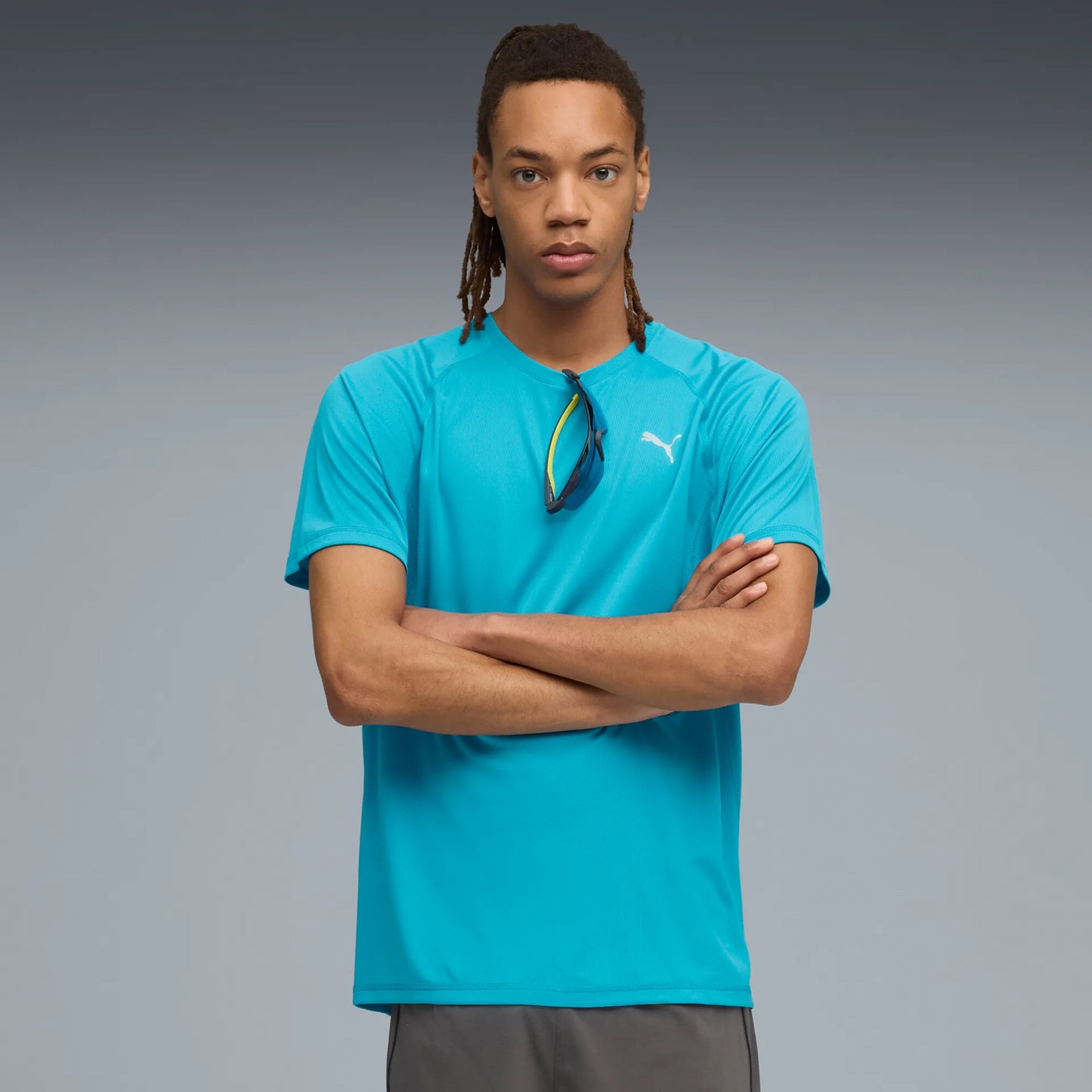 Puma Velocity  Běžecké tričko Muži - modrá
