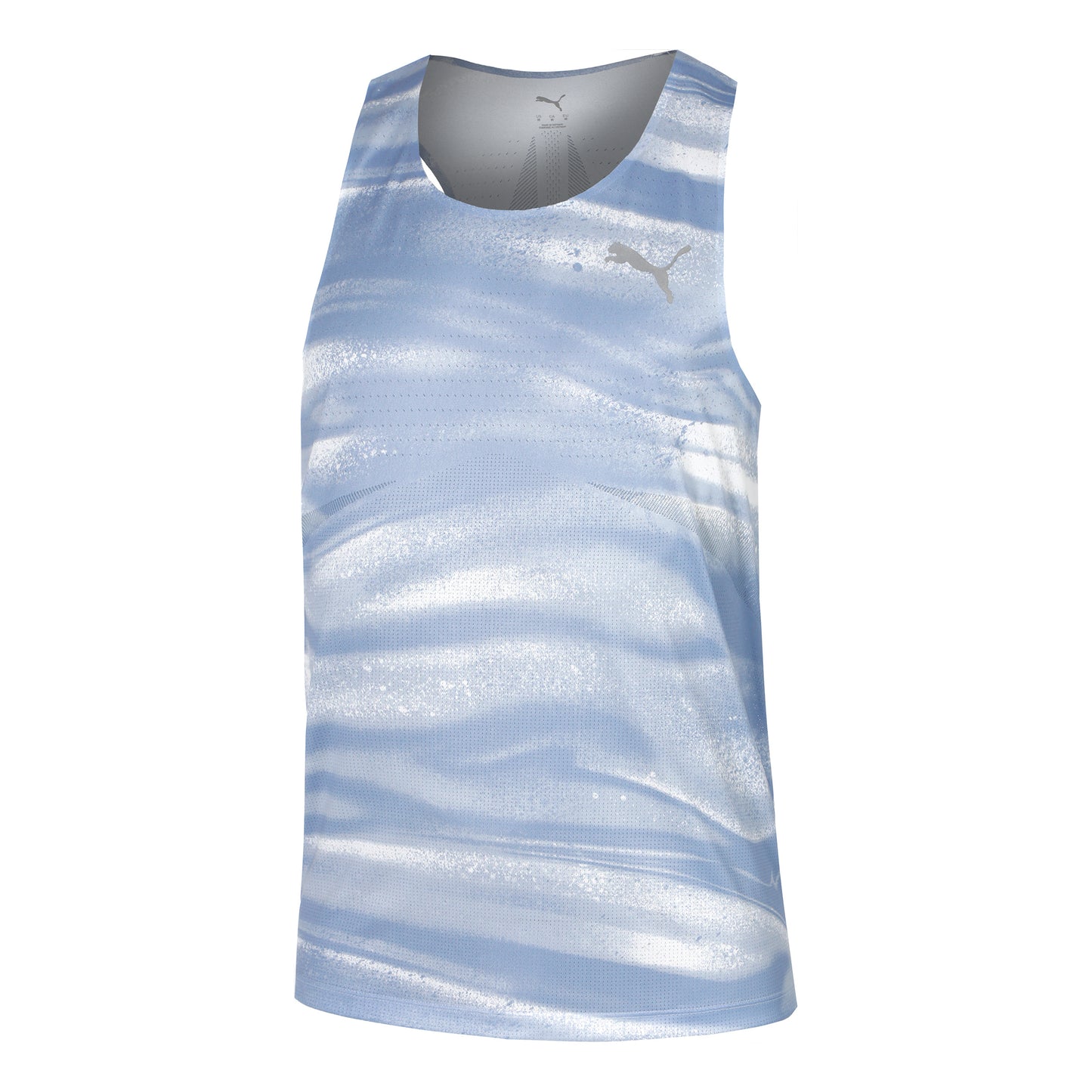 Puma Raceday Ultraspun AOP Sportovní tílko Muži - modrá,