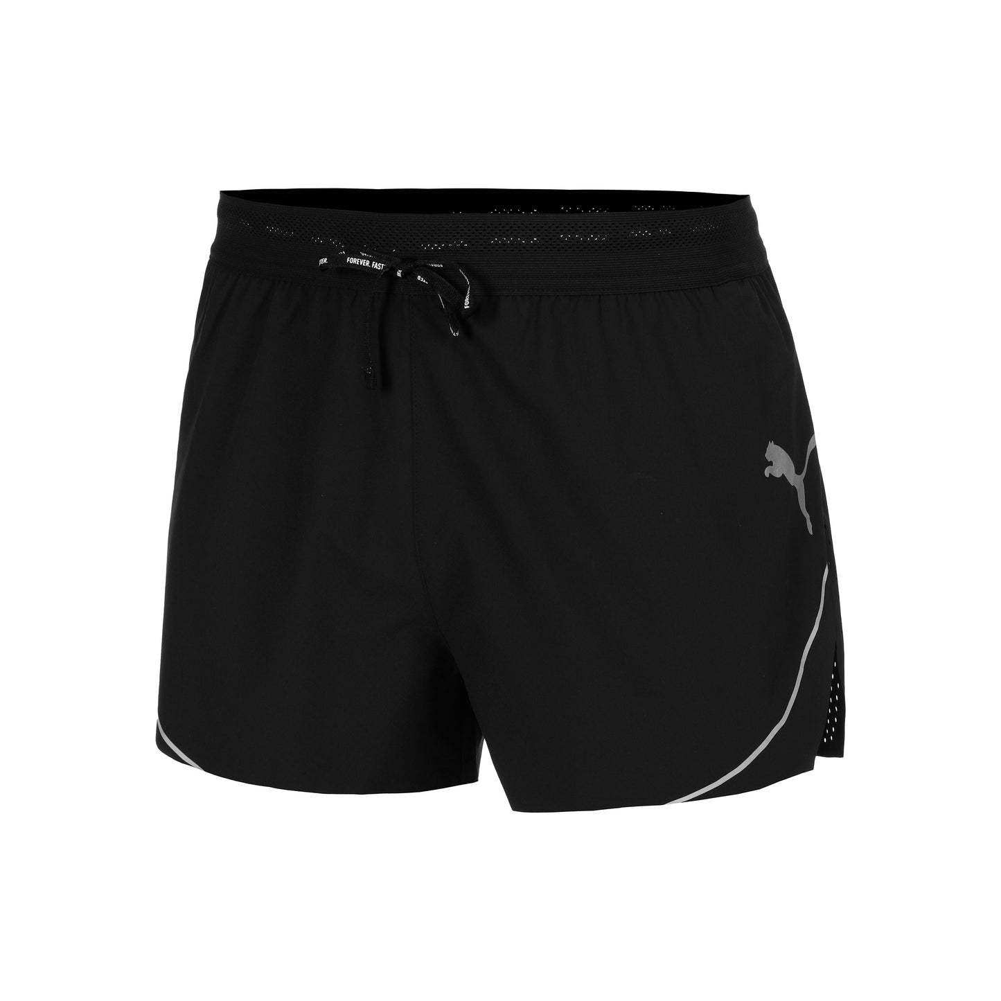 Puma Raceday Ultraweave 3in Split Běžecké šortky Muži - černá,