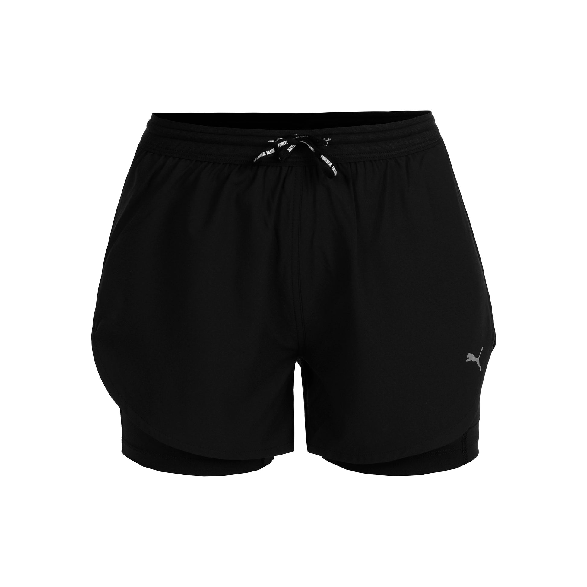 Puma Ultraweave 2in1 4in Běžecké šortky Dámy - černá,