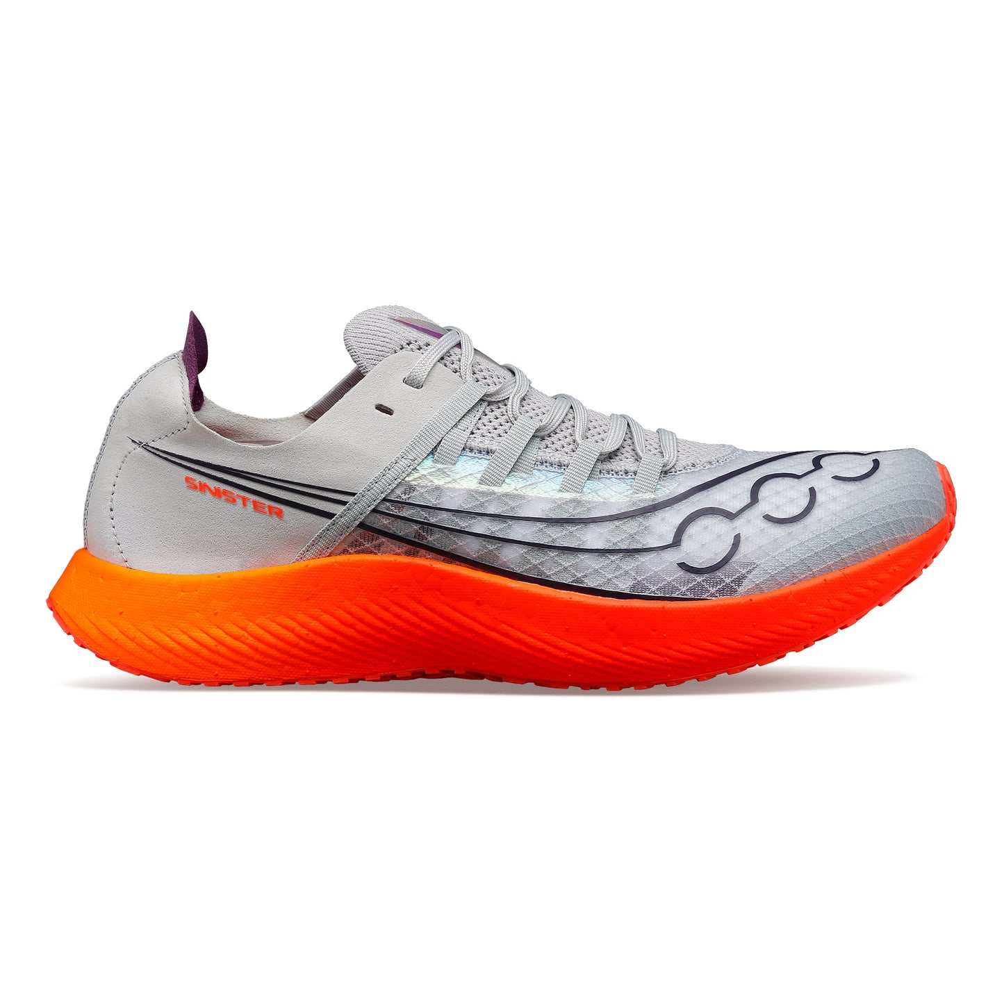 Saucony Sinister Závodní obuv Dámy - světle šedá, oranžová