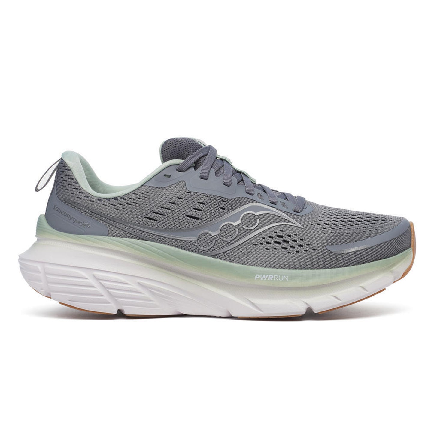 Saucony Guide 18 Stabilní obuv Muži - šedá, světle zelená