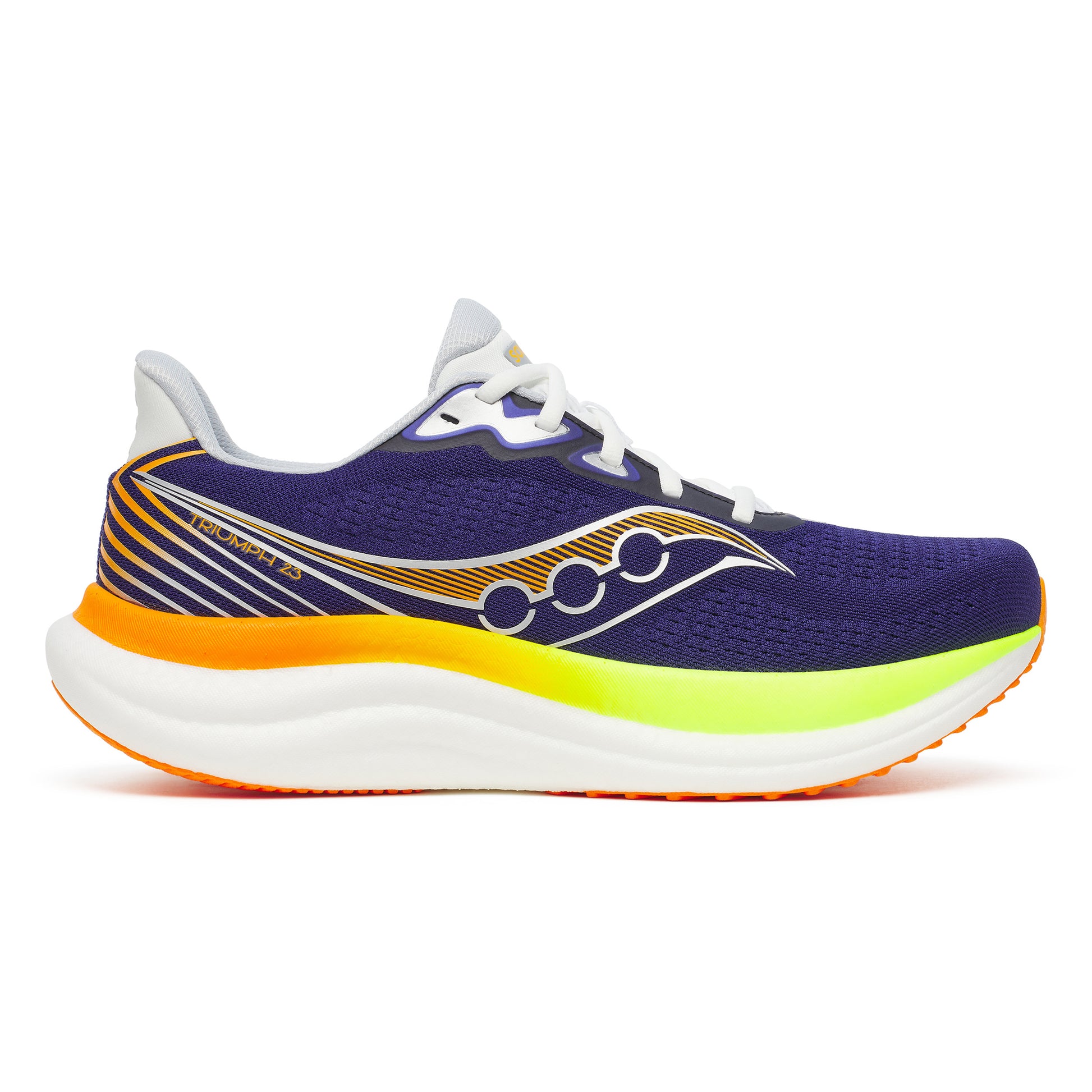 Saucony Triumph 23 Neutrální obuv Muži-modrá, citrónově žlutá