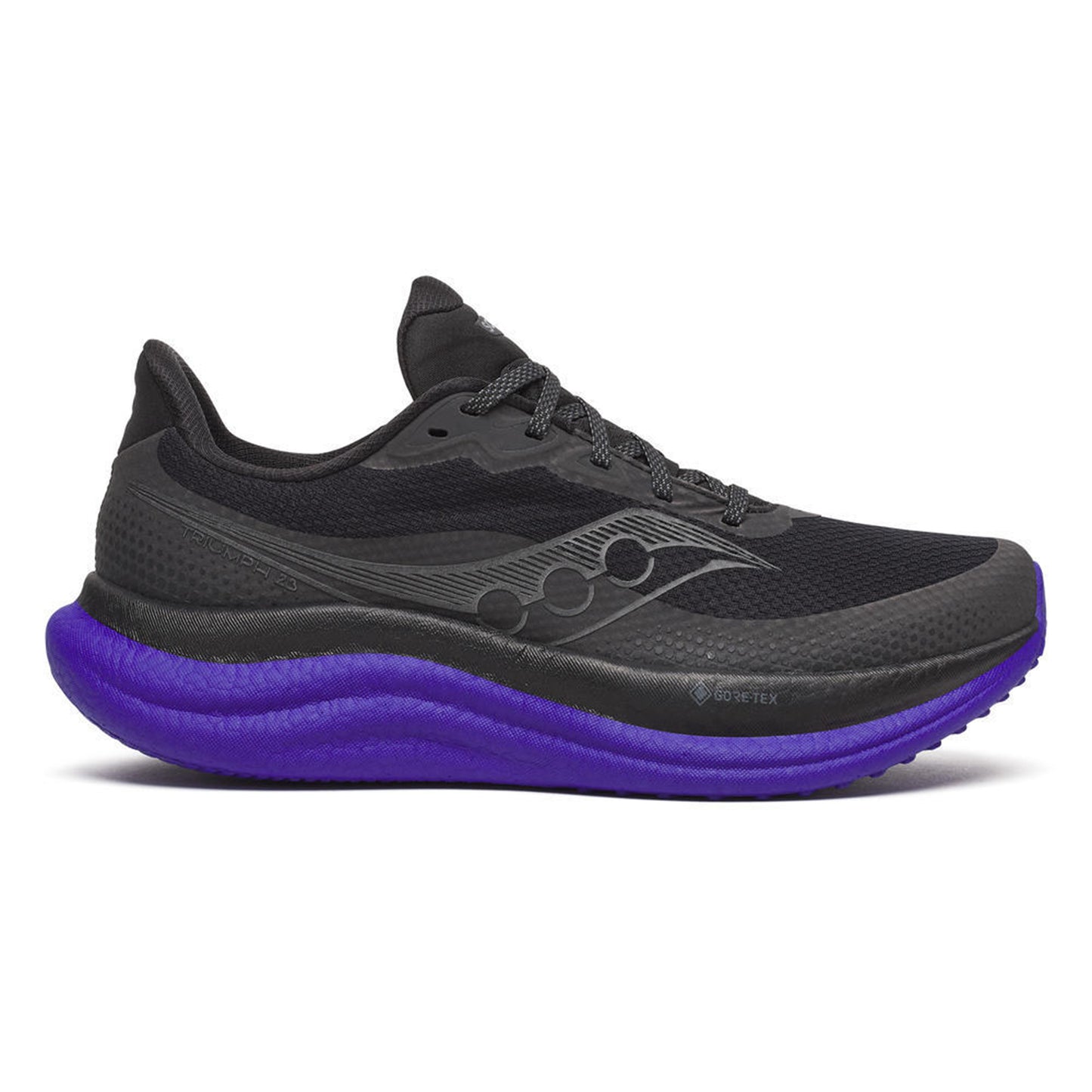 Saucony Triumph 23 GTX Neutrální obuv Muži-černá, fialová