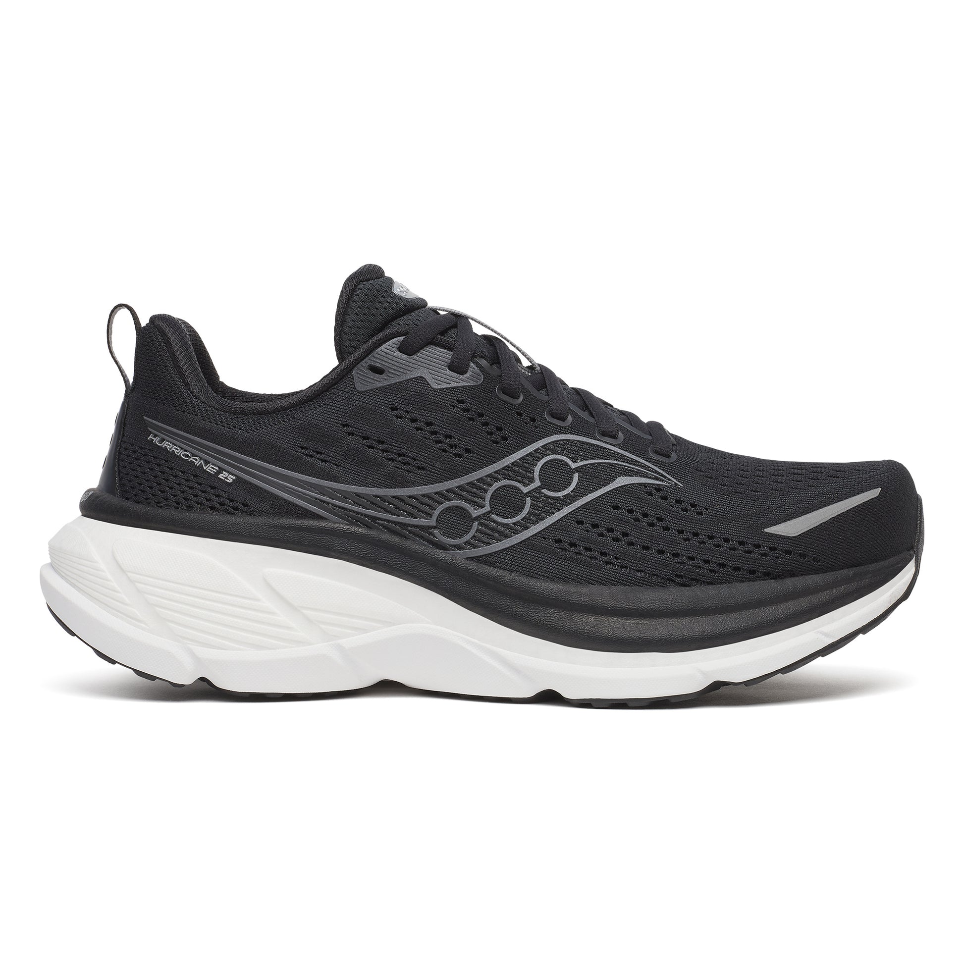 Saucony Hurricane 25 Stabilní obuv Muži-černá, bílá