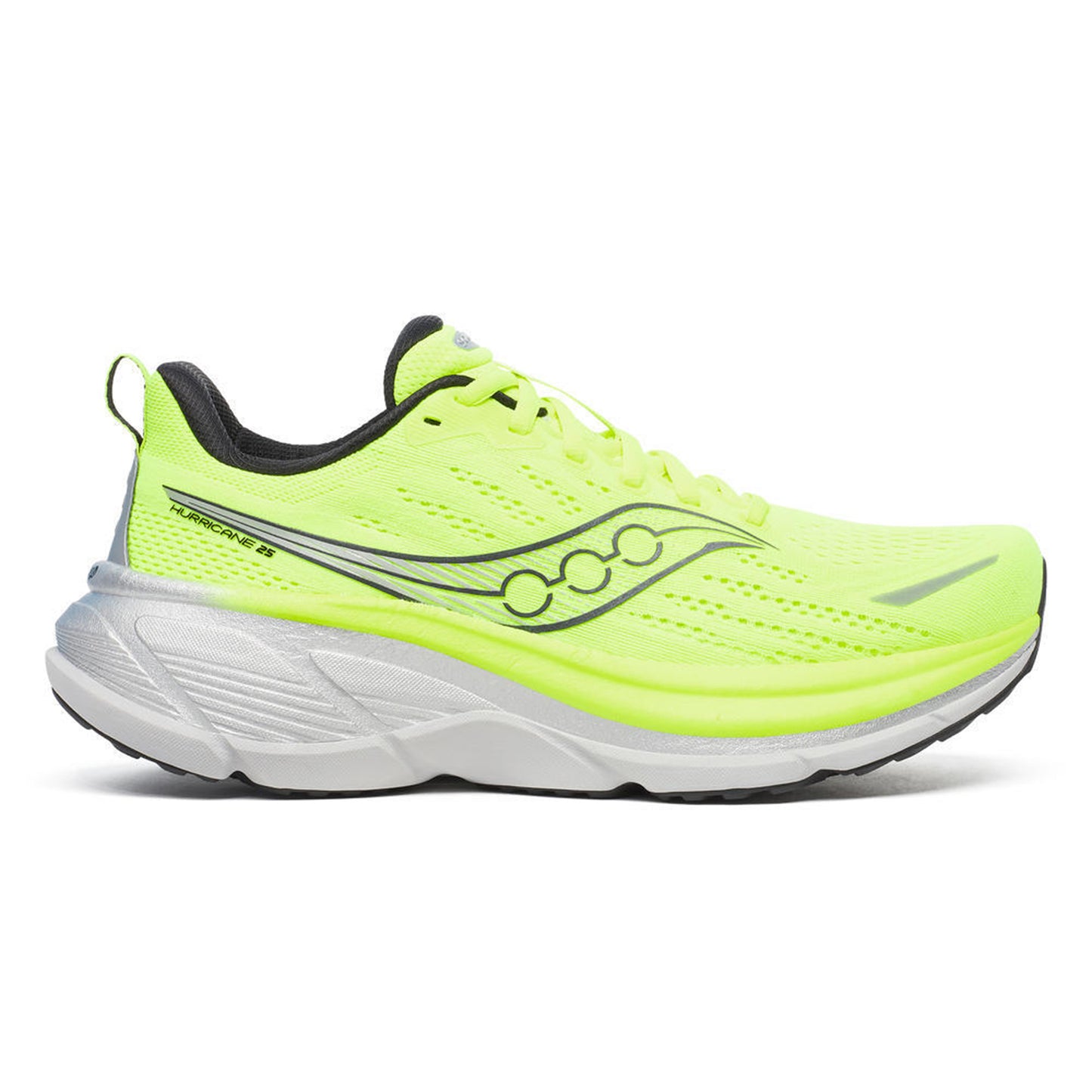 Saucony Hurricane 25 Stabilní obuv Muži-citrónově žlutá, černá