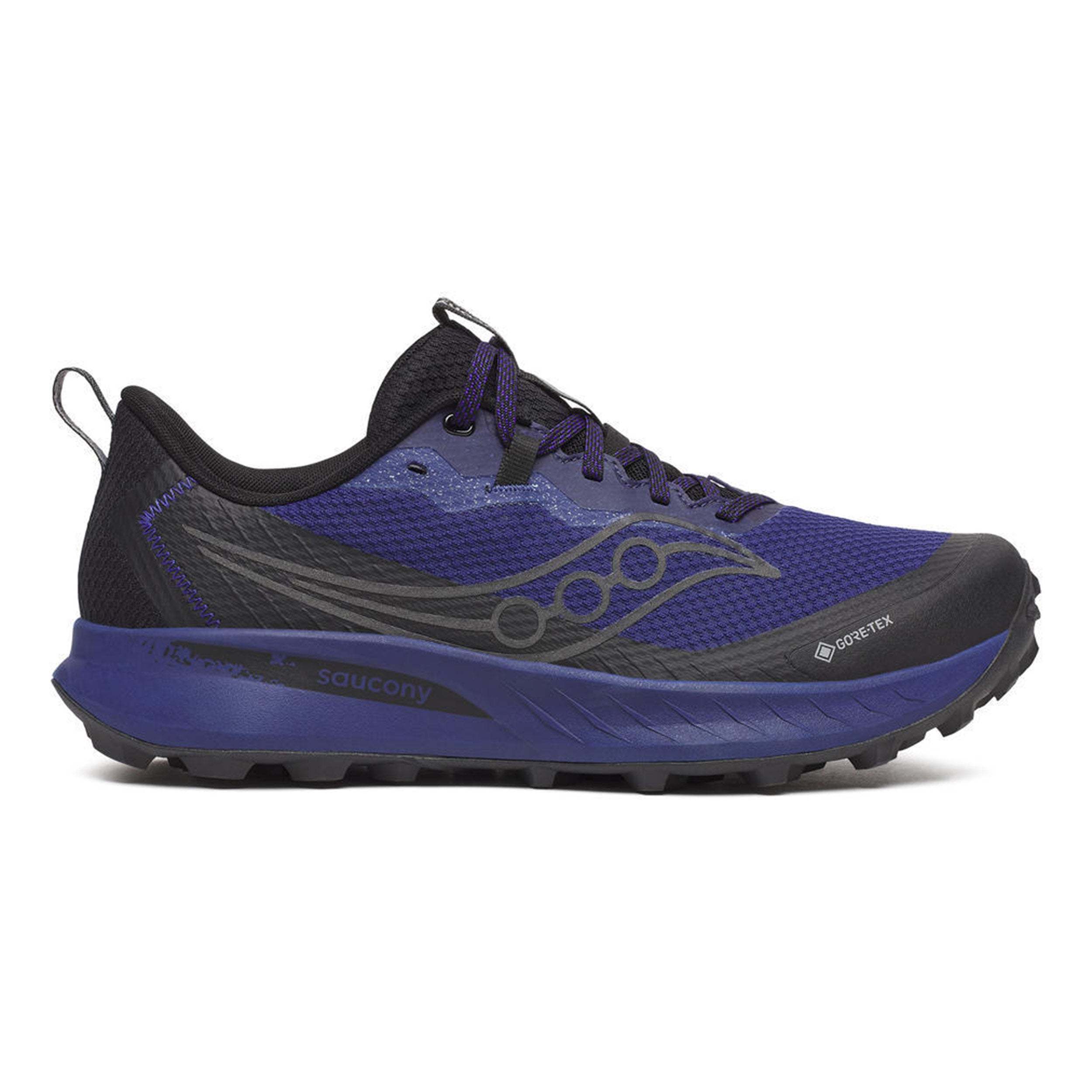 Saucony Peregrine 15 GTX Obuv Pro Měkčí Povrch,žádný Asfalt Muži-Fialová,Černá