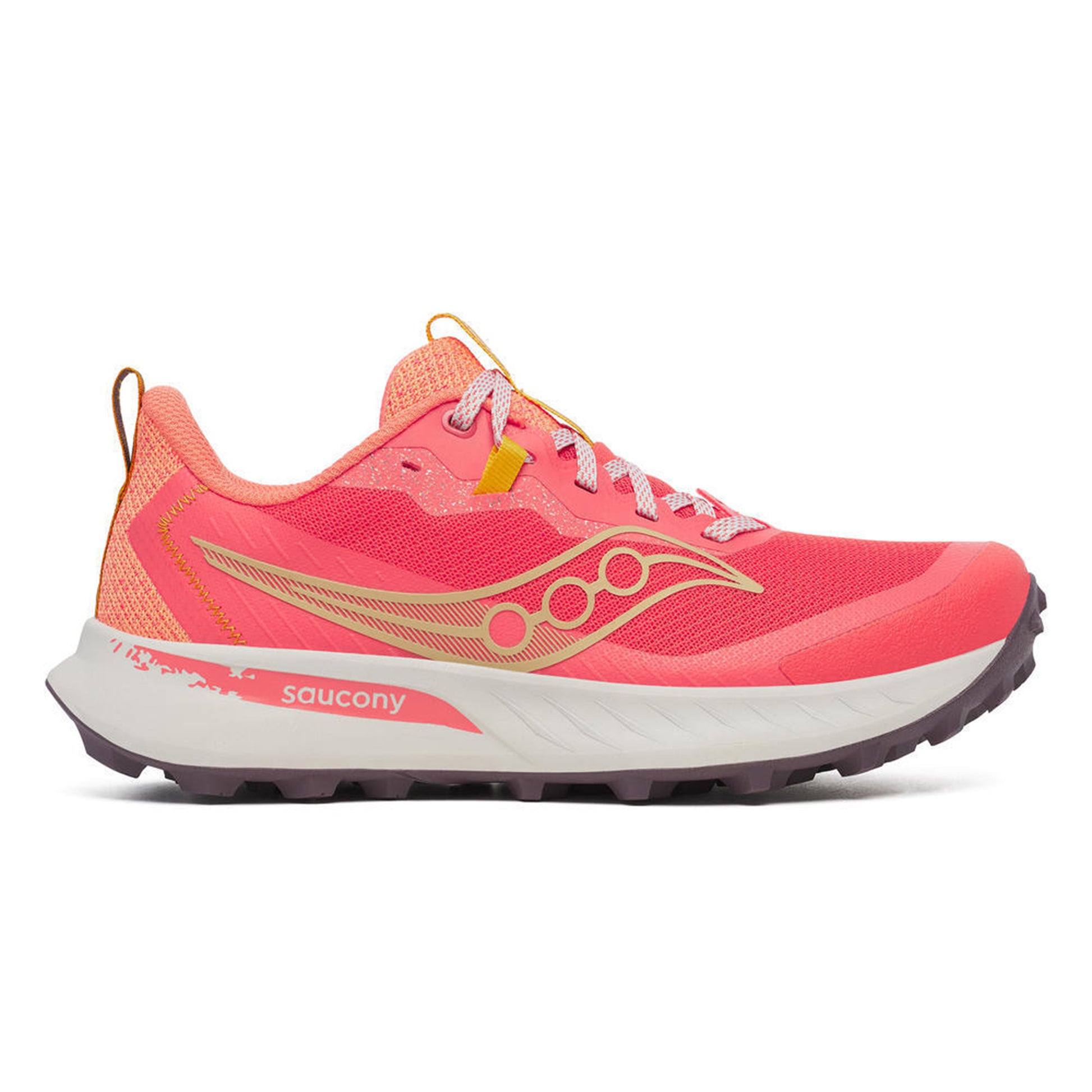 Saucony Peregrine 15 Obuv Pro Měkčí Povrch,žádný Asfalt Dámy-Korálová,Oranžová
