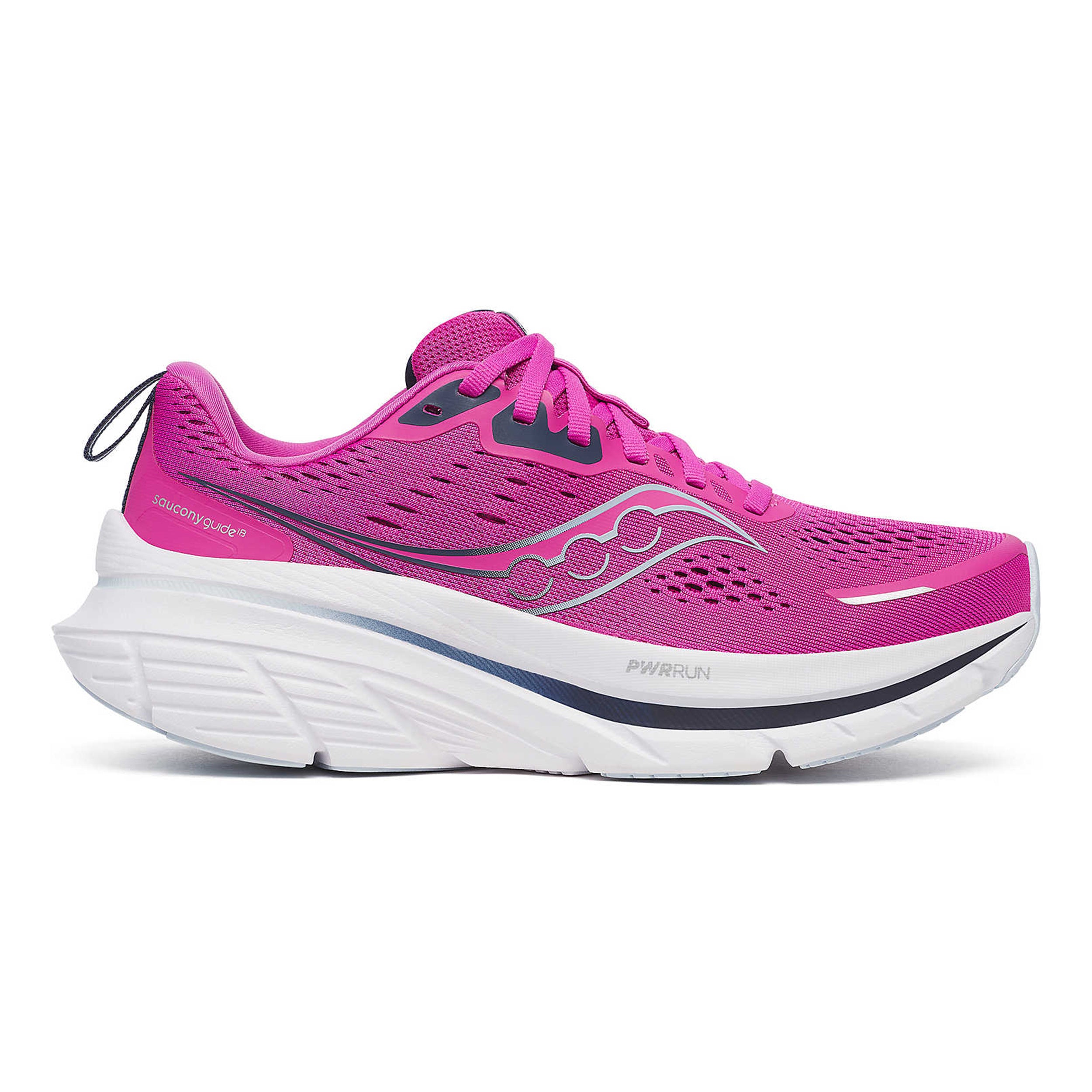 Saucony Guide 18 Stabilní Obuv Dámy-Růžová,Tmavě Modrá