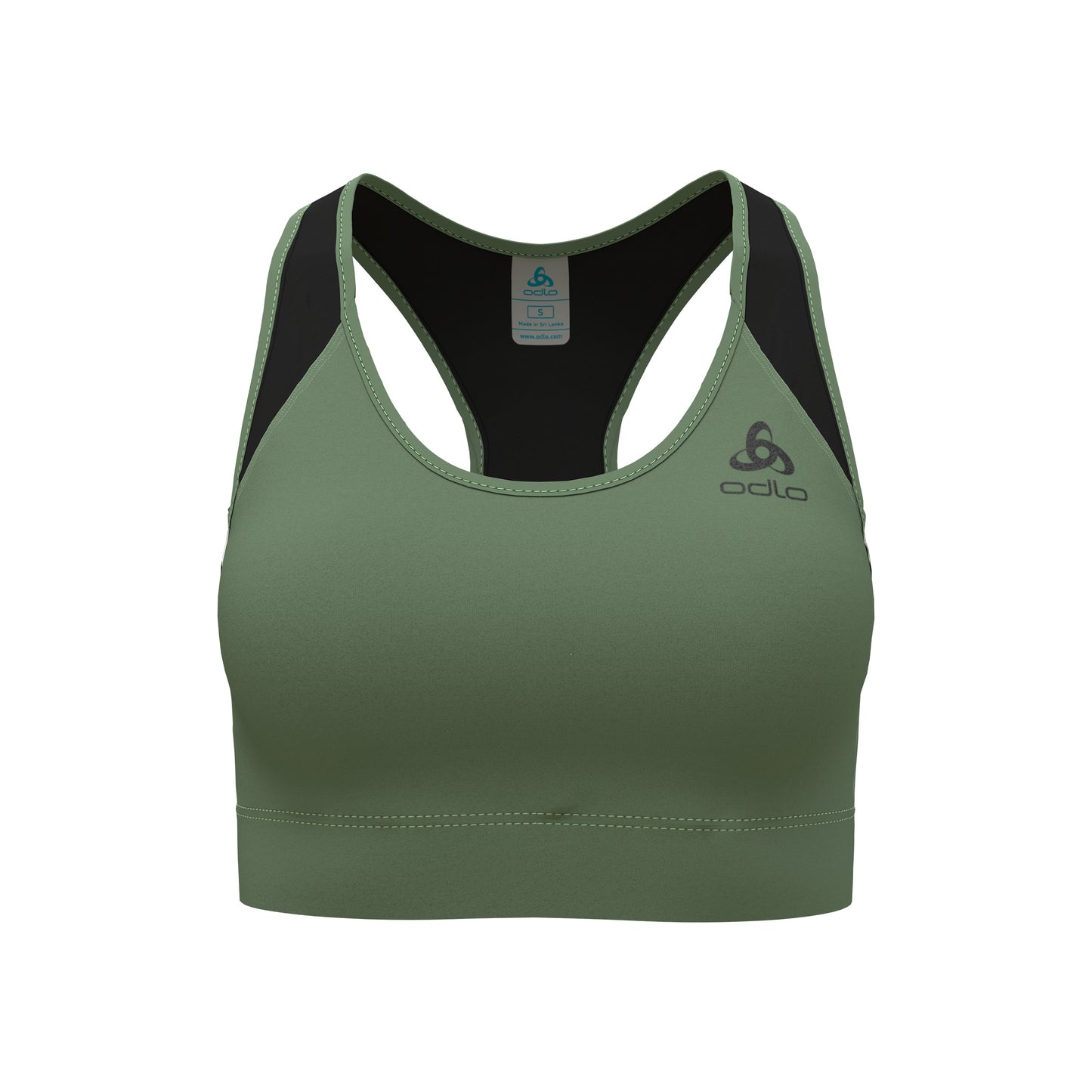 Odlo Essential Mesh Sportovní podprsenka Dámy - olivová,