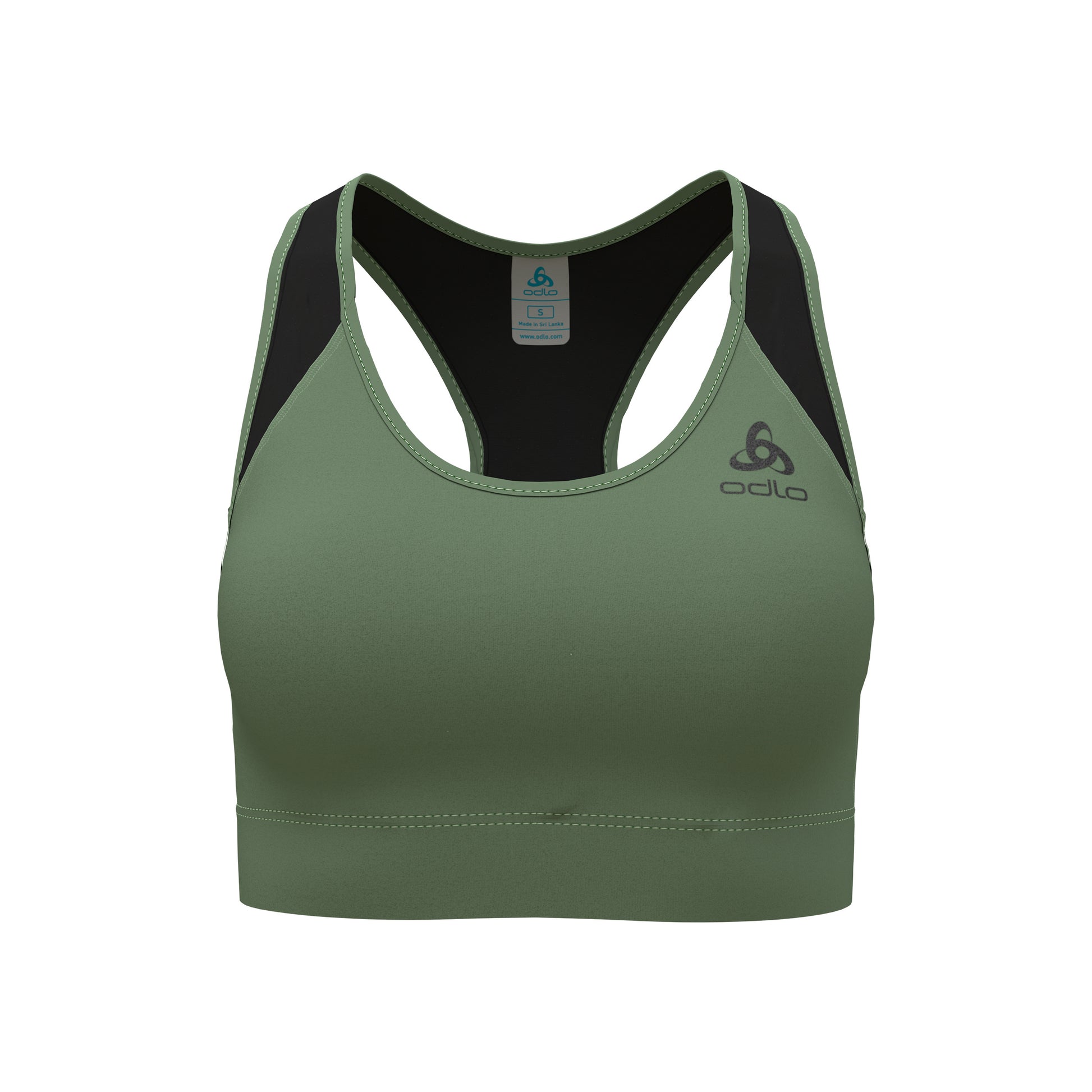 Odlo Essential Mesh Sportovní podprsenka Dámy - olivová,