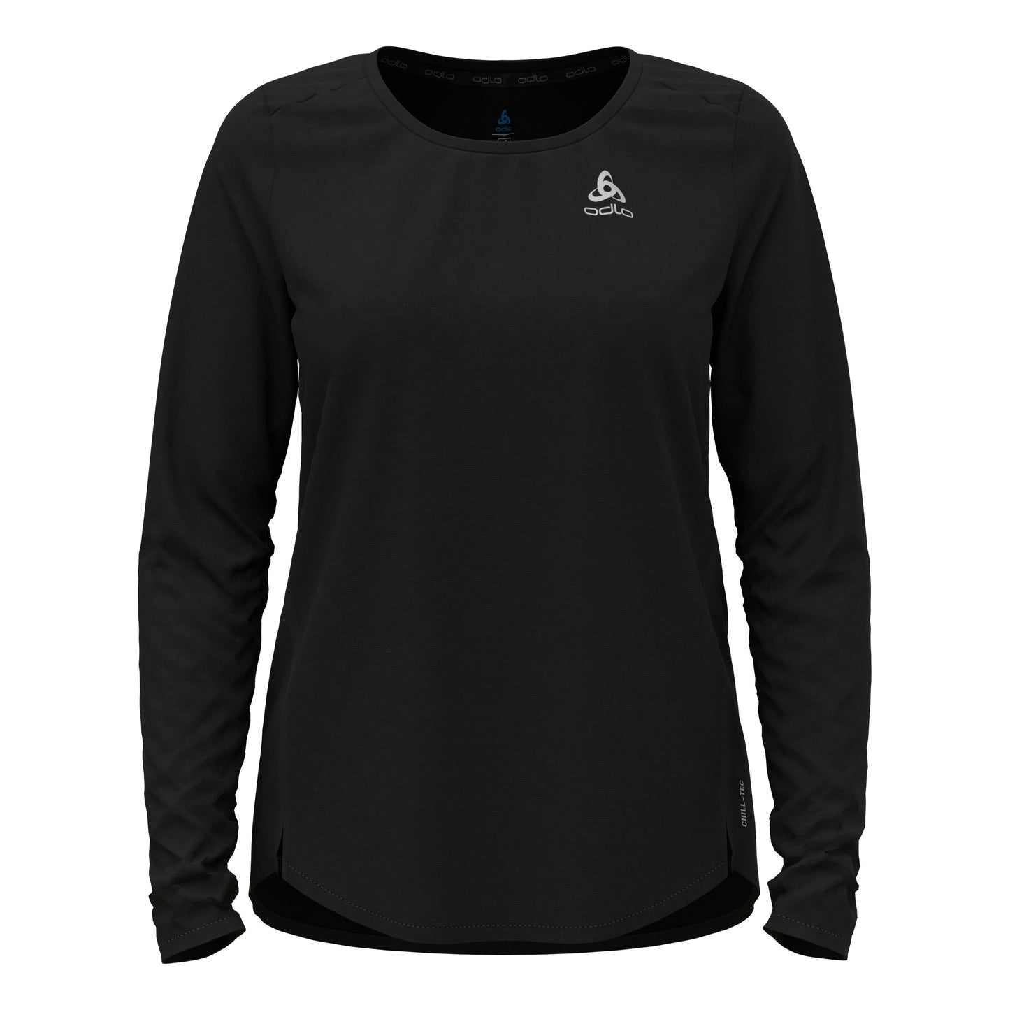 Odlo Crew Neck Chill-Tech S dlouhým rukávem Dámy - černá,