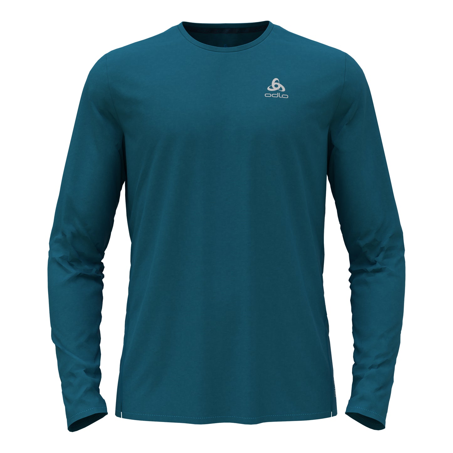 Odlo Zeroweight Chill-Tec Crew Neck S dlouhým rukávem Muži - modrá,
