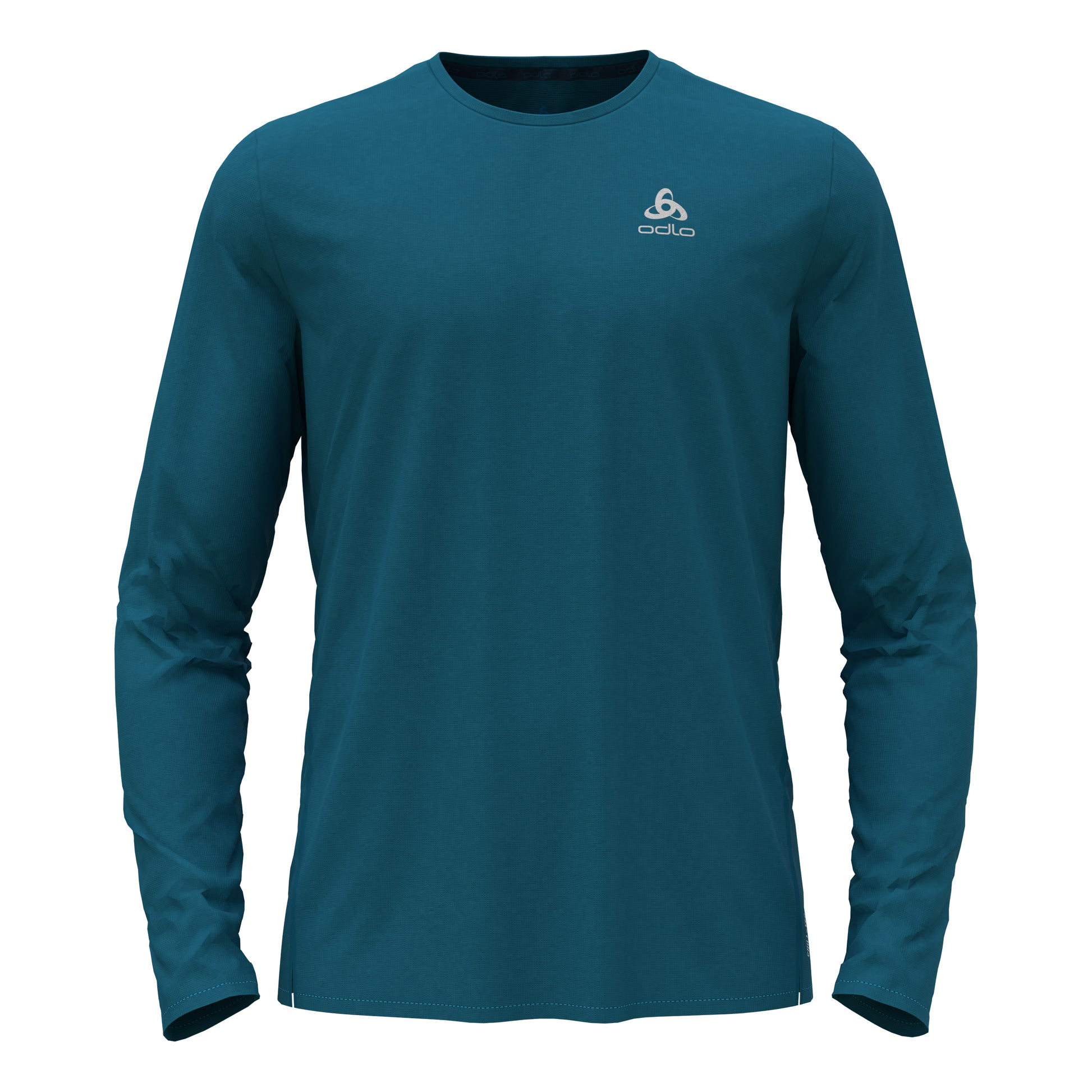 Odlo Zeroweight Chill-Tec Crew Neck S dlouhým rukávem Muži - modrá,