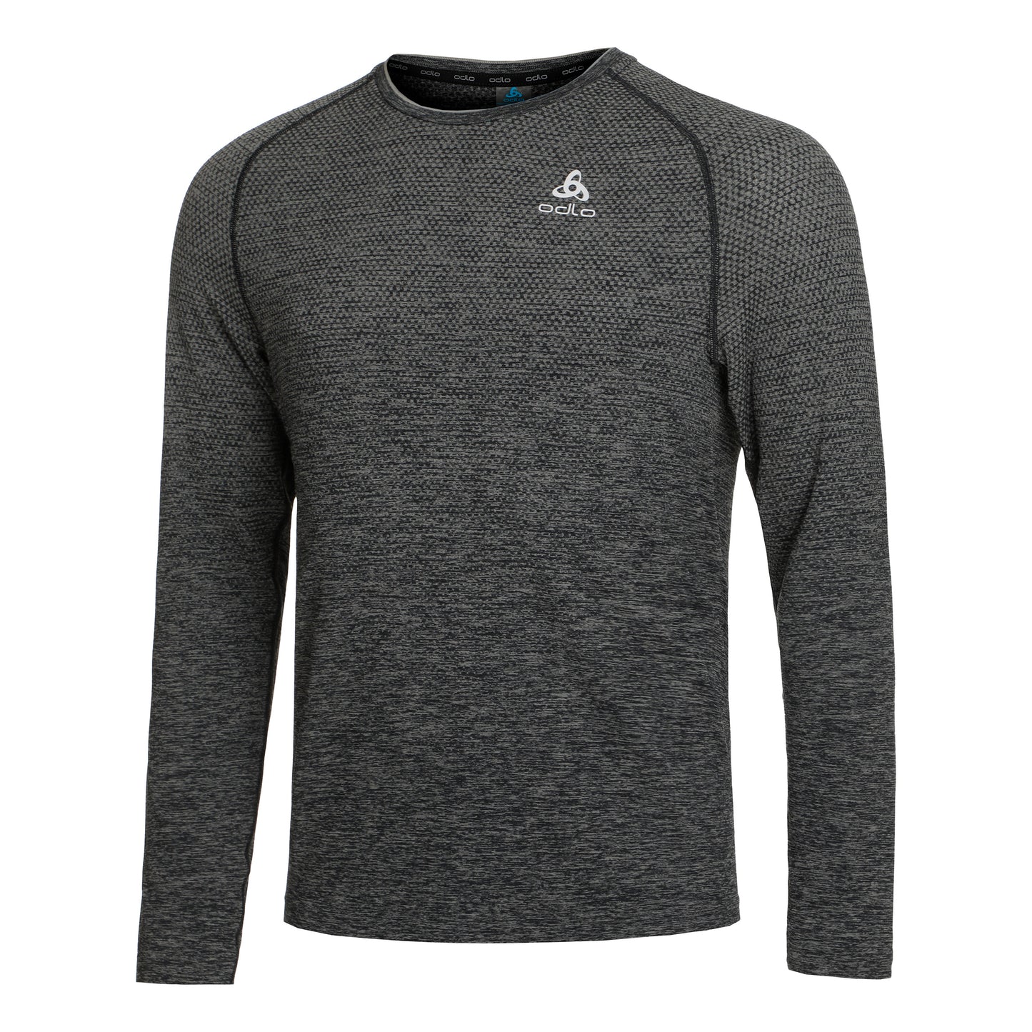Odlo Crew Neck Essential Seamless S Dlouhým Rukávem Muži-Šedá