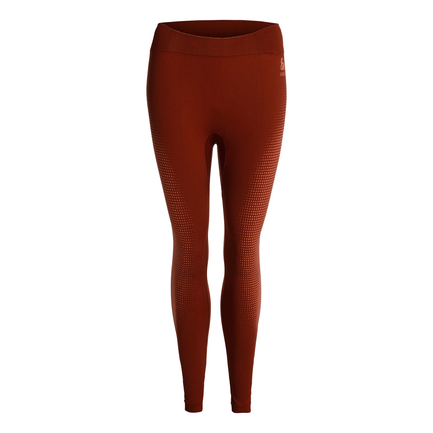 Odlo Performance Warm Eco Big Logo Bottom Long Těsné Dámy-Berry