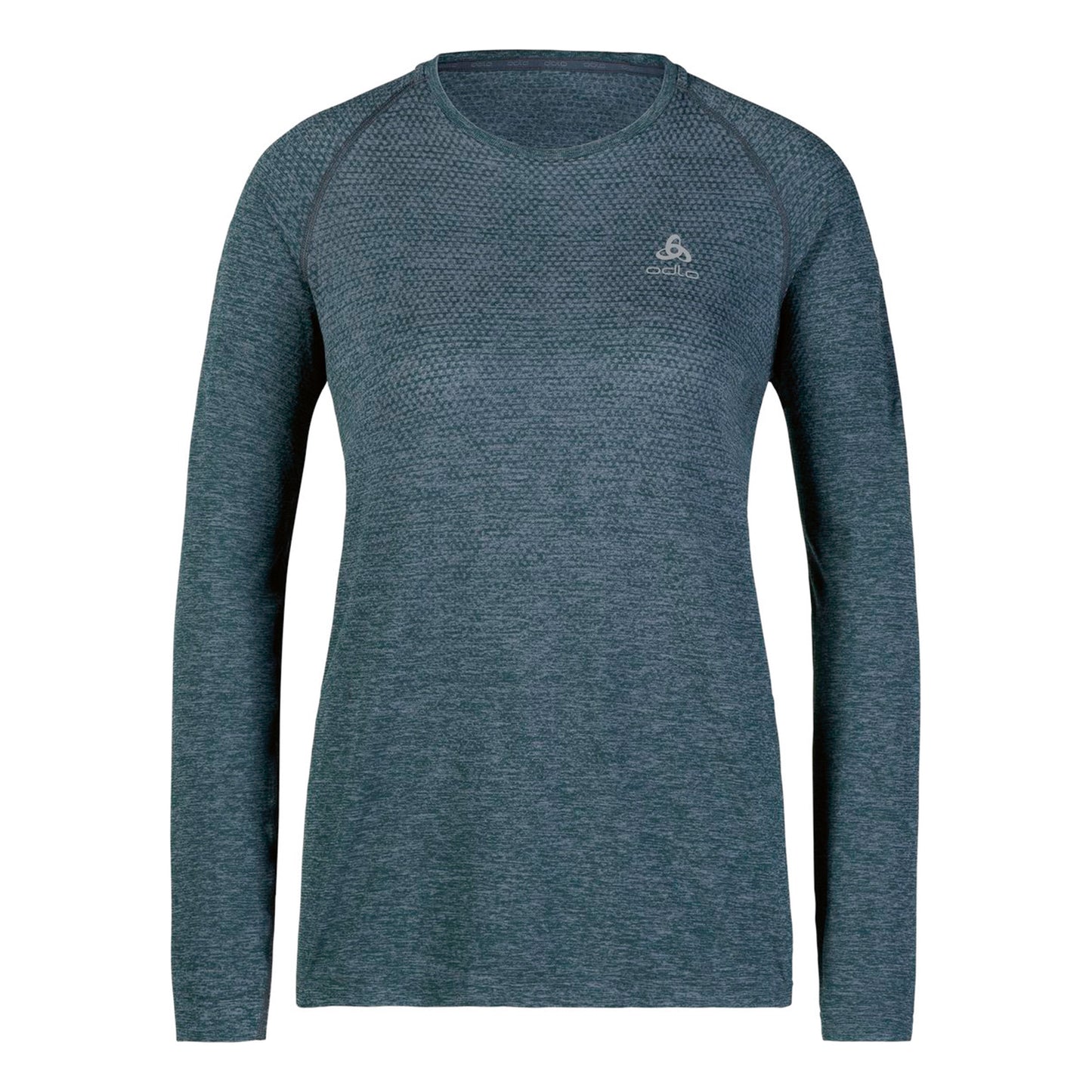 Odlo Essential Seamless Crew Neck S dlouhým rukávem Dámy - tmavě šedá,