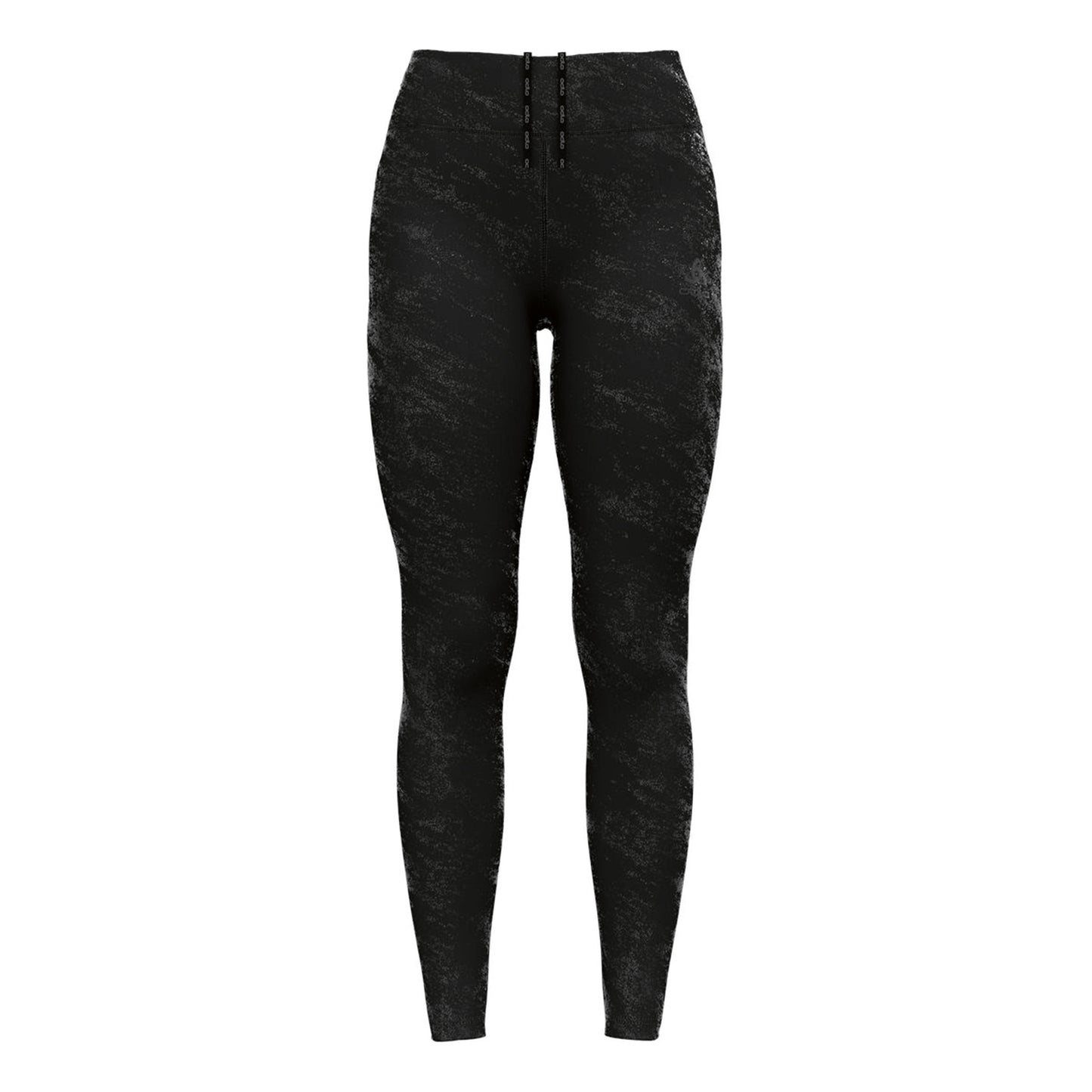 Odlo Zeroweight Print Reflective Běžecké Punčocháče Dámy-Černá