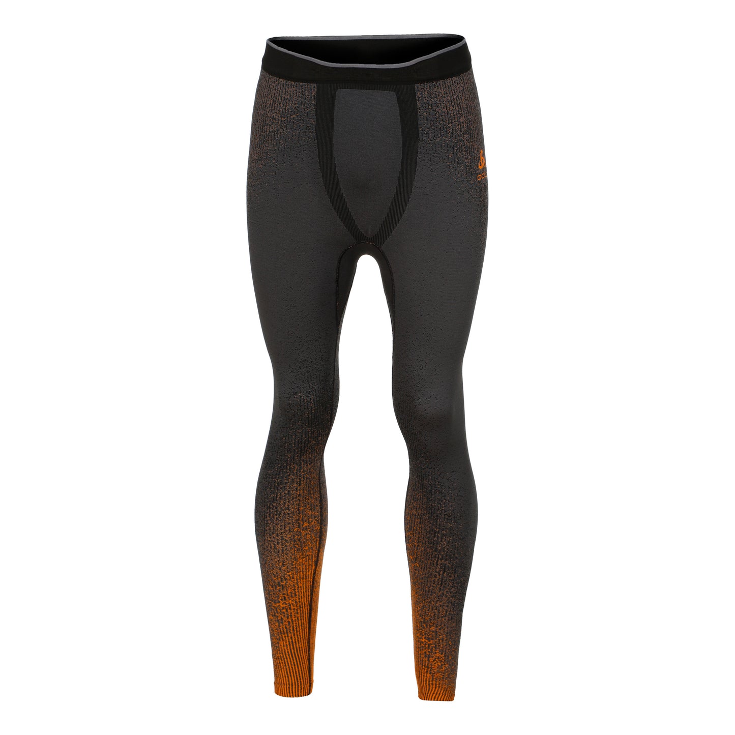 Odlo Blackcomb Eco Big Logo Bottom Long Těsné Muži - šedá, oranžová