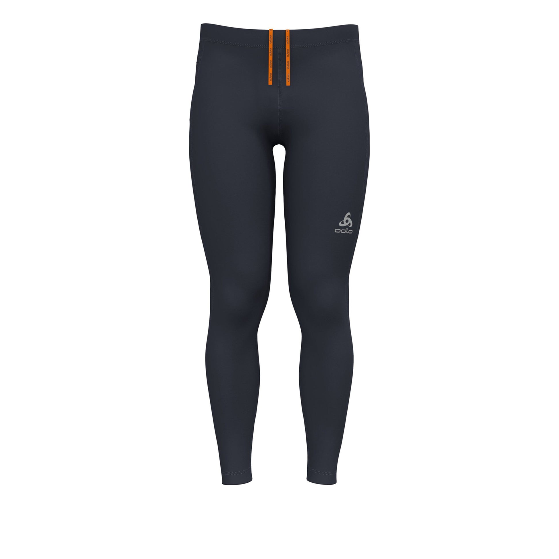 Odlo Essential Warm Běžecké punčocháče Muži - tmavě šedá,