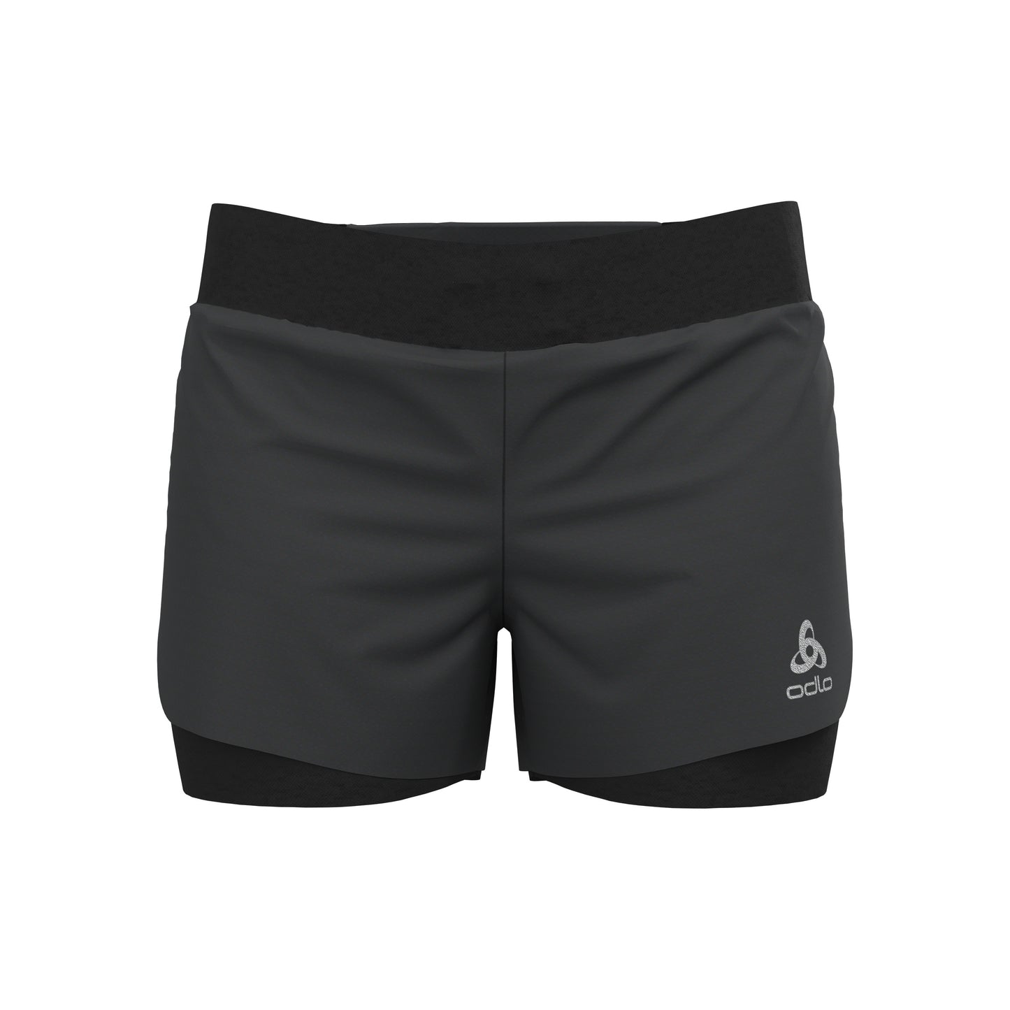 Odlo Zeroweight 3inch 2in1 Běžecké Šortky Dámy-Černá