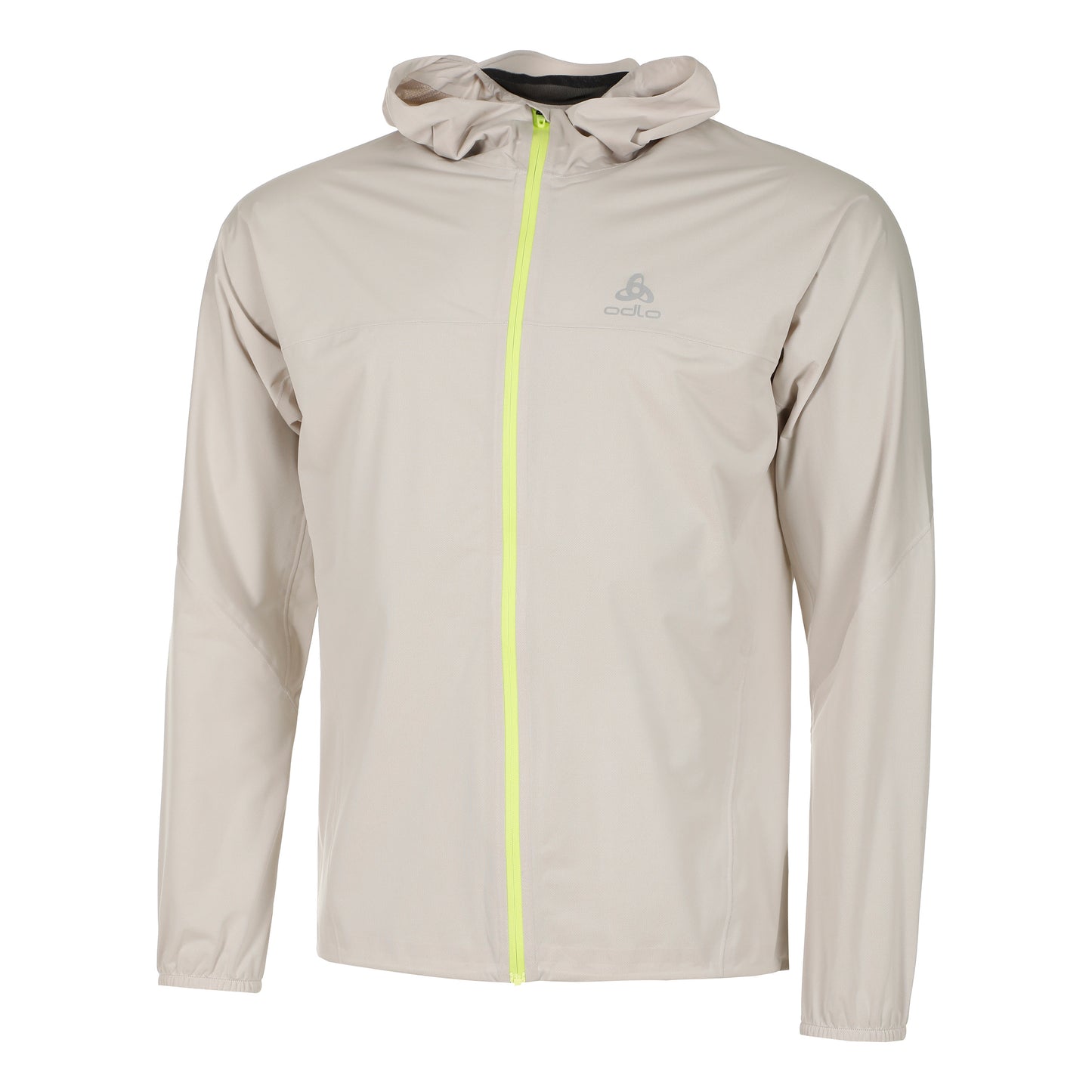 Odlo X-Alp Waterproof  Běžecká bunda Muži - stříbrná, světle zelená