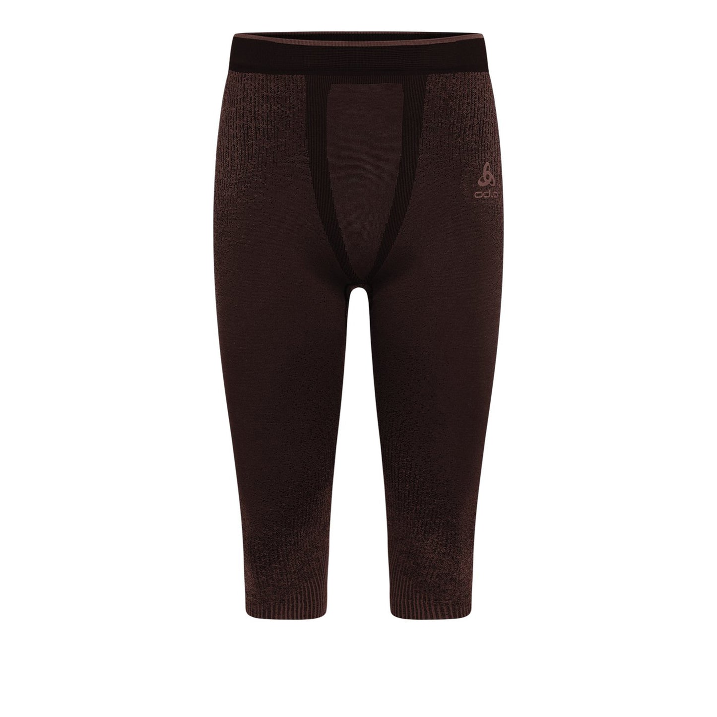 Odlo Performance Warm Blackcomb 3/4 Běžecké Punčocháče Muži-Hnědá
