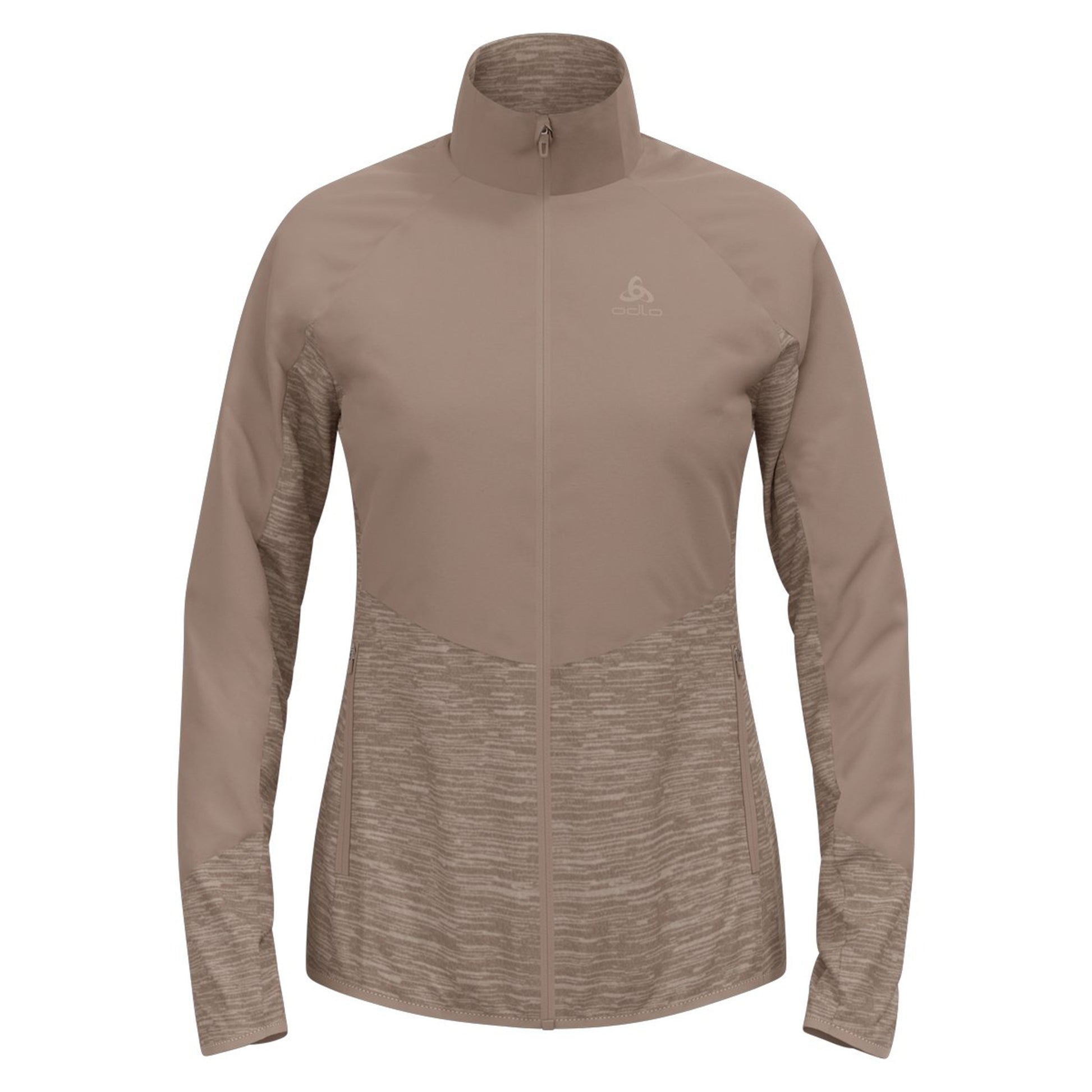 Odlo Essential Insulator Hybrid Běžecká Bunda Dámy-Šedá