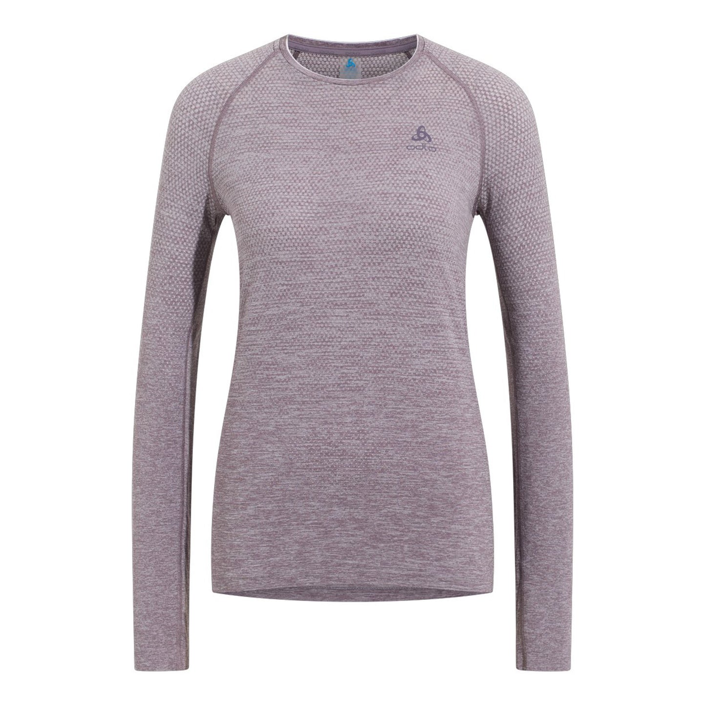 Odlo Essential Seamless Crew Neck S dlouhým rukávem Dámy - šedá,
