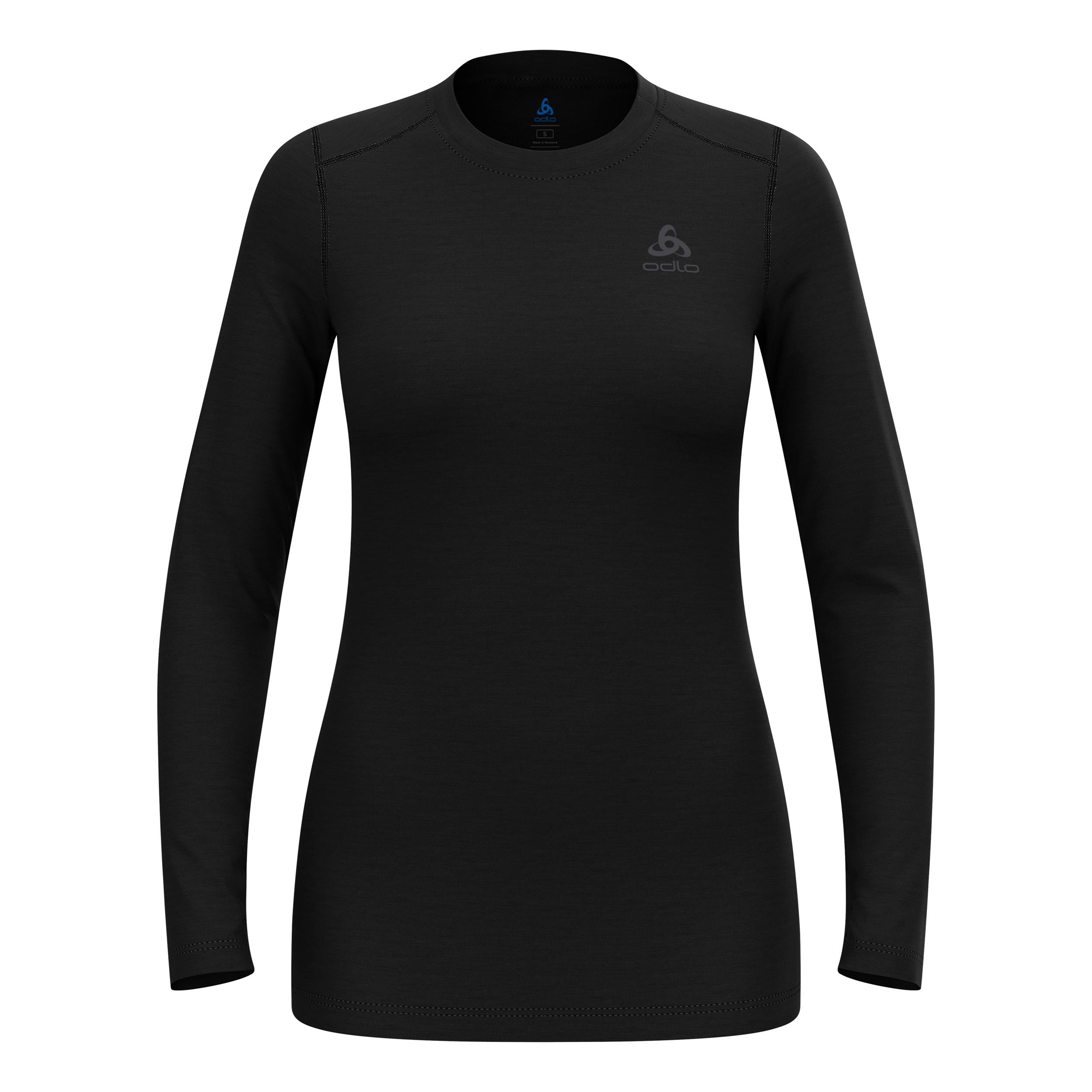 Odlo Merino 160Crew S Dlouhým Rukávem Dámy-Černá