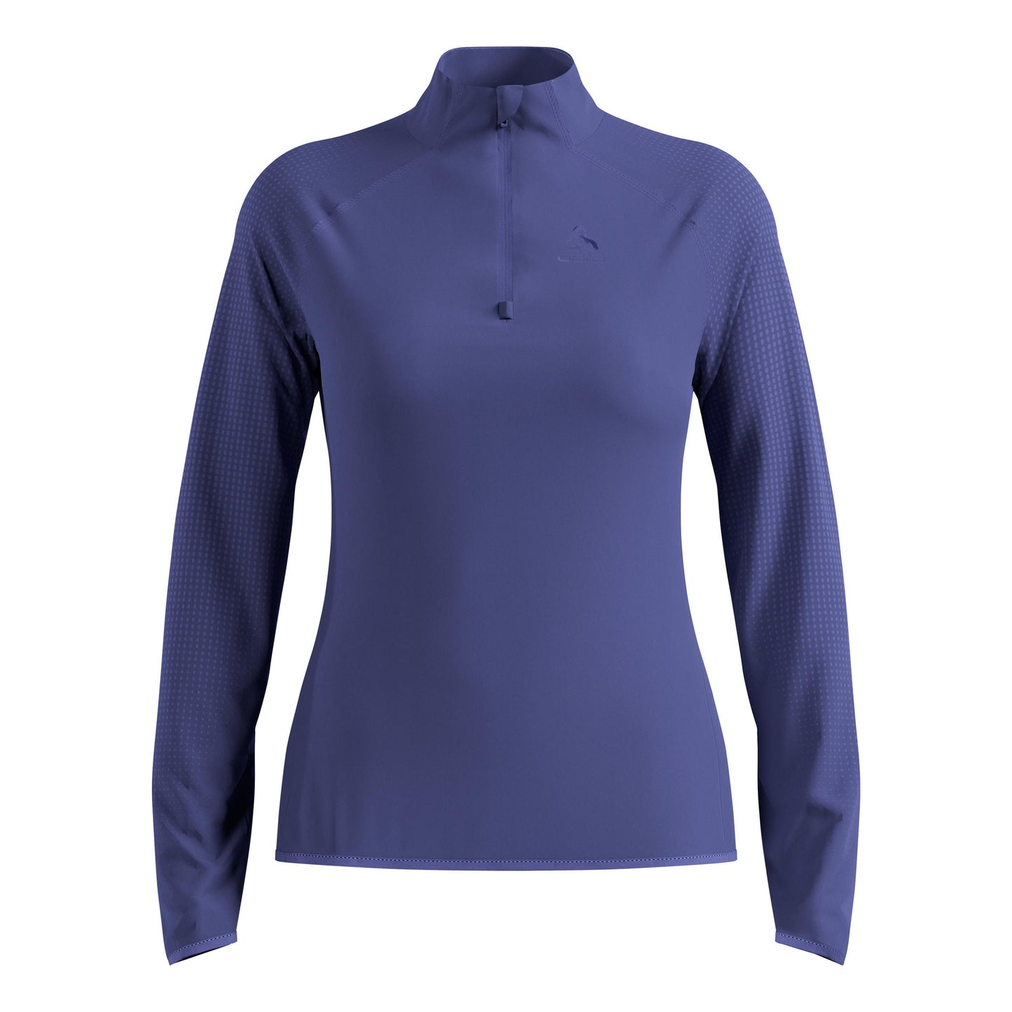 Odlo Zeroweight Warm Mid Layer 1/2 Zip Běžecké Tričko Dámy-Modrá