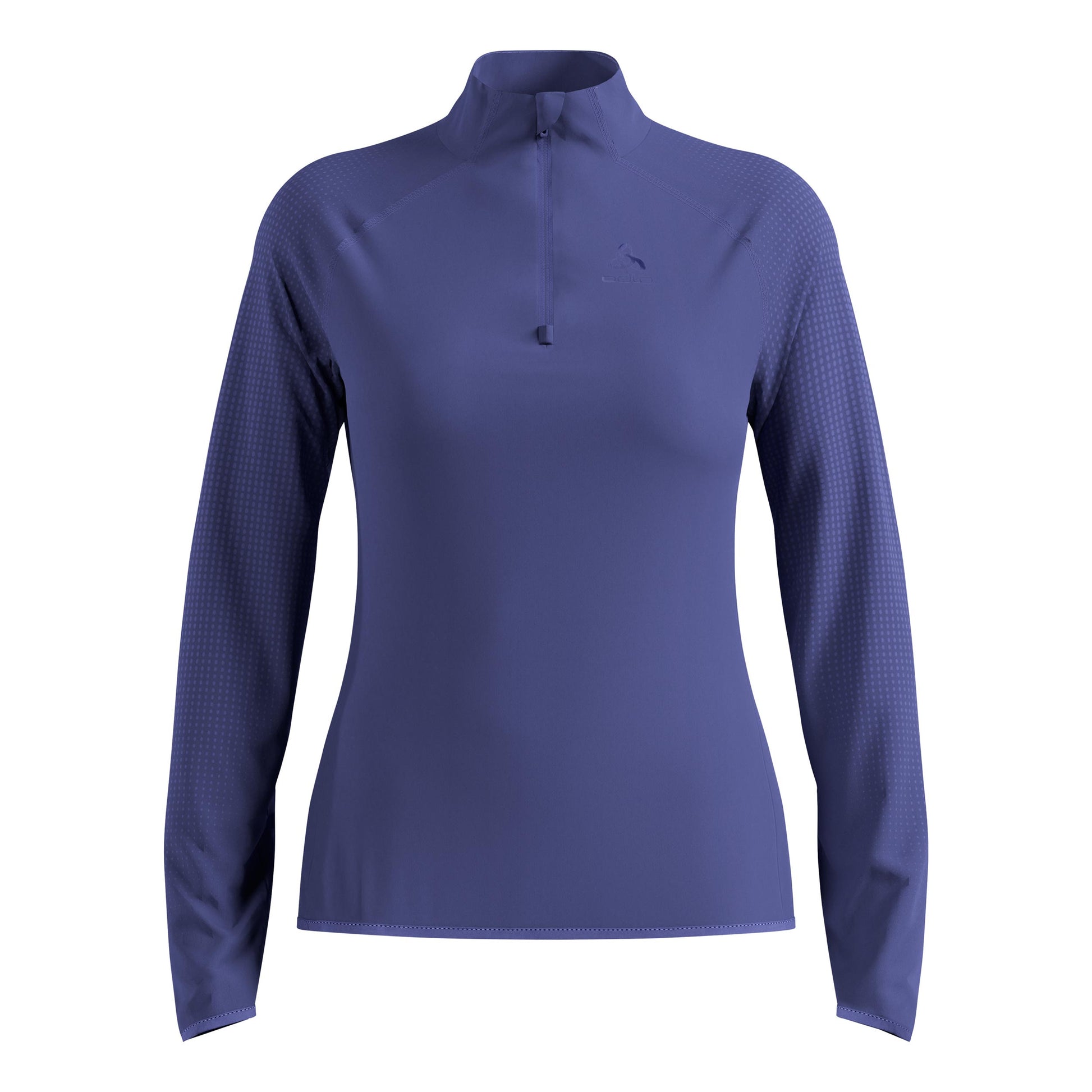 Odlo Zeroweight Warm Mid Layer 1/2 Zip Běžecké Tričko Dámy-Modrá