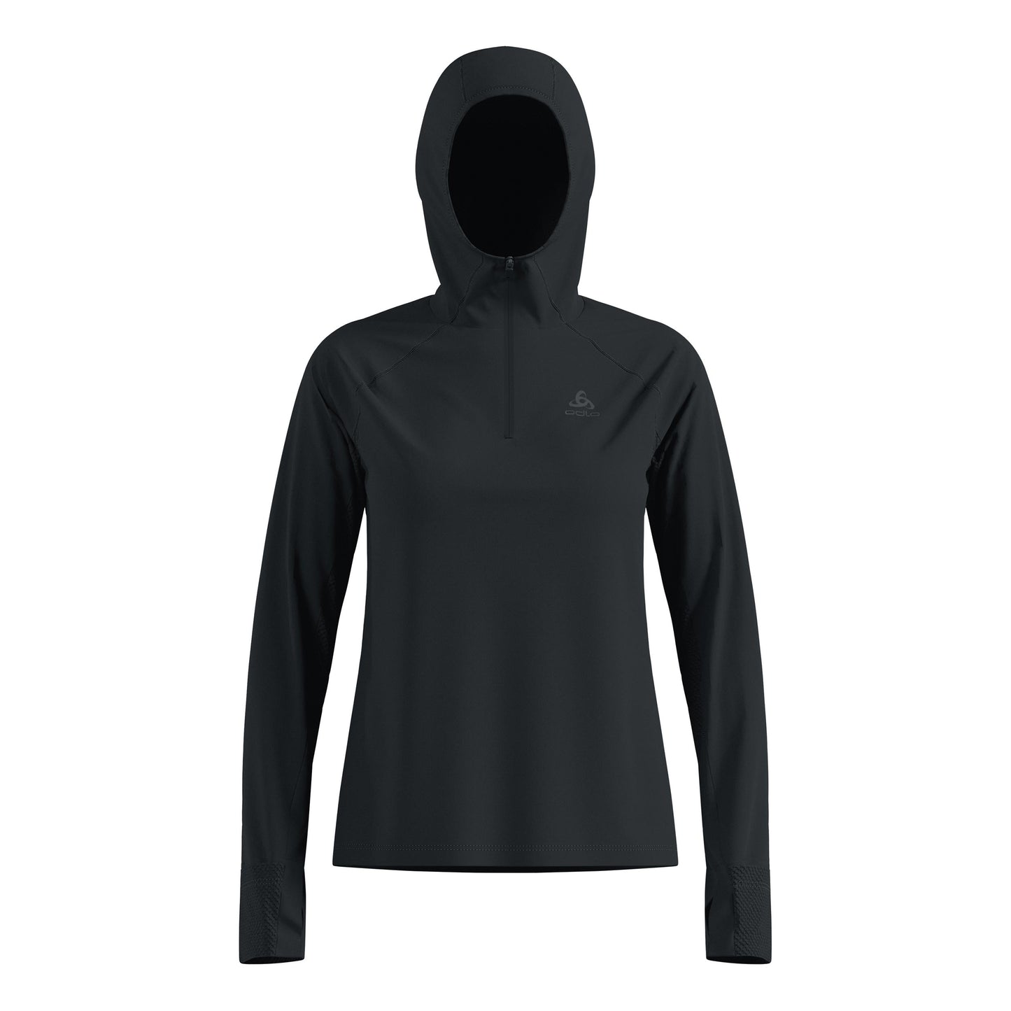 Odlo X-Alp Midlayer Běžecké Tričko Dámy-Černá