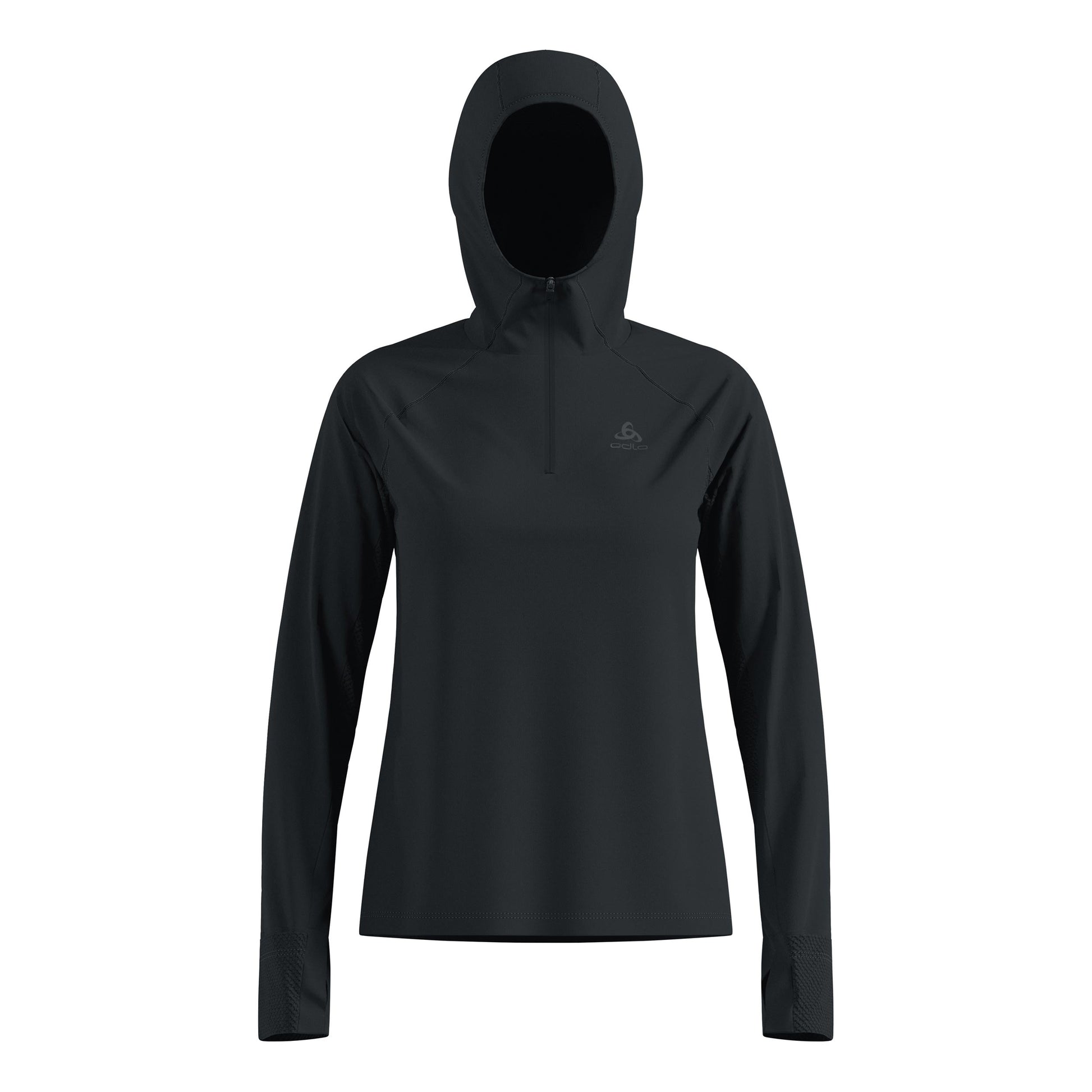Odlo X-Alp Midlayer Běžecké Tričko Dámy-Černá