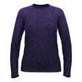 Essential Seamless Crew Neck S dlouhým rukávem Dámy - tmavě modrá,