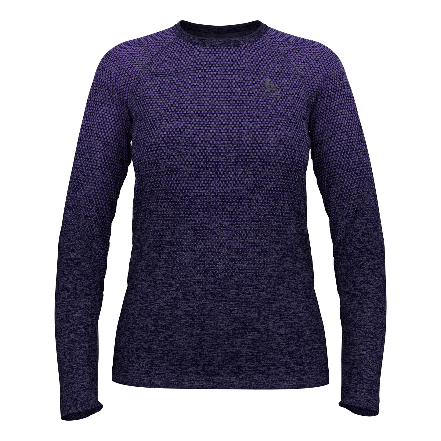 Odlo Essential Seamless Crew Neck S dlouhým rukávem Dámy - tmavě modrá,