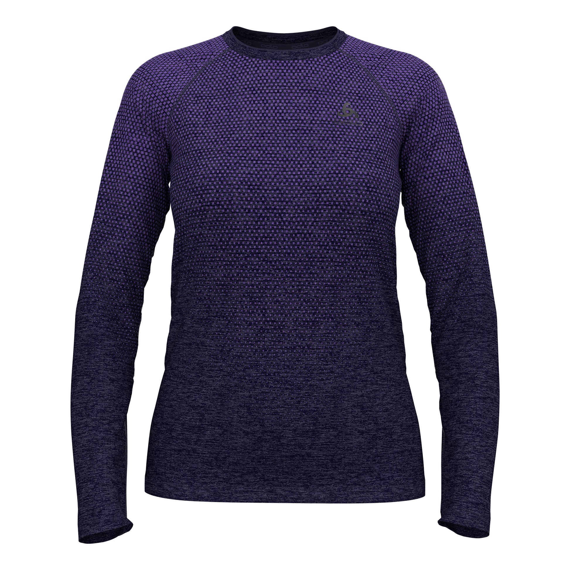 Odlo Essential Seamless Crew Neck S dlouhým rukávem Dámy - tmavě modrá,