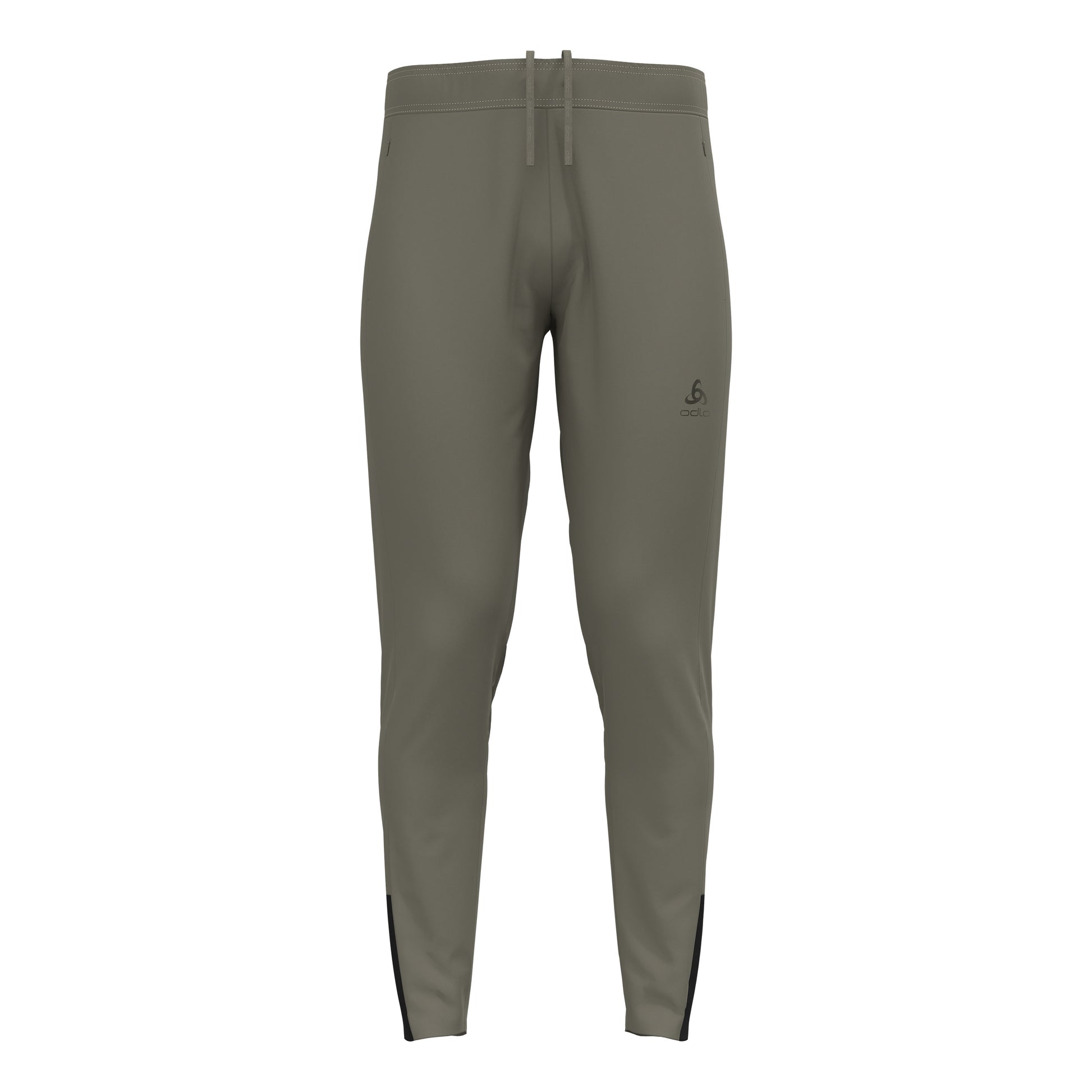 Odlo Zeroweight Běžecké kalhoty Muži - khaki,