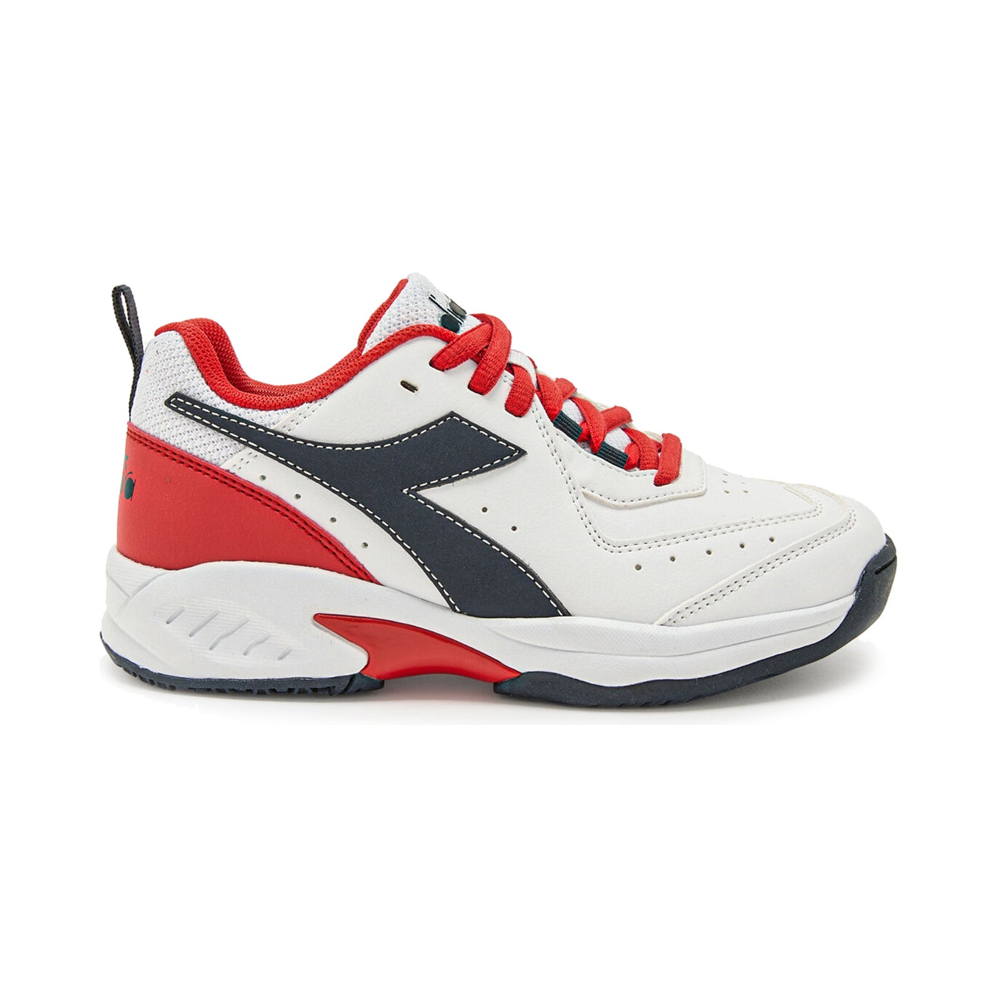 Diadora S. Challenge 5 SL AC Obuv na všechny povrchy Děti - bílá, červená