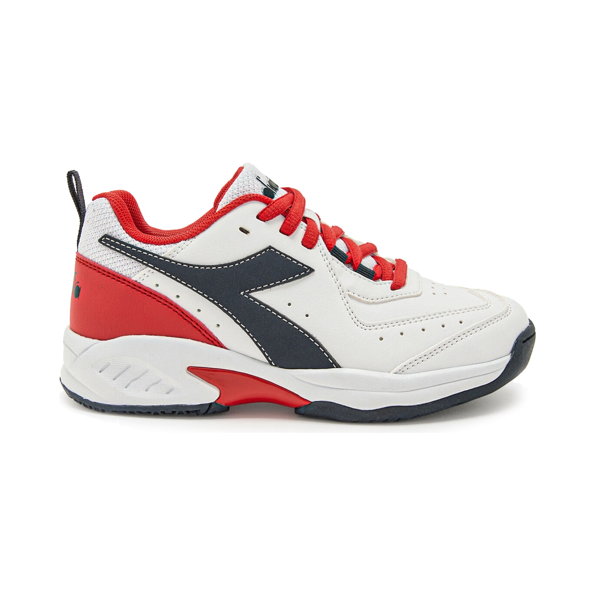 Diadora S. Challenge 5 SL AC Obuv na všechny povrchy Děti - bílá, červená
