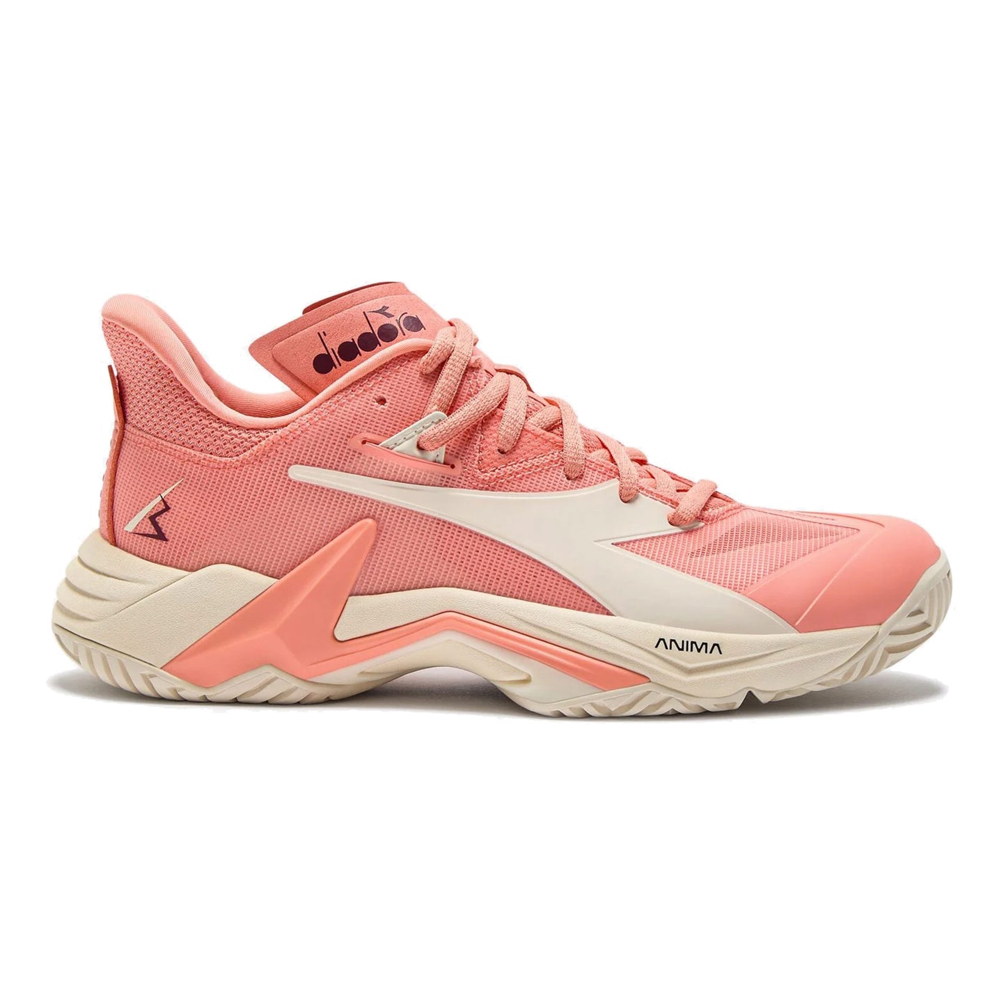 Diadora B.Icon 3 Obuv Na Všechny Povrchy Dámy-Apricot,Bílá